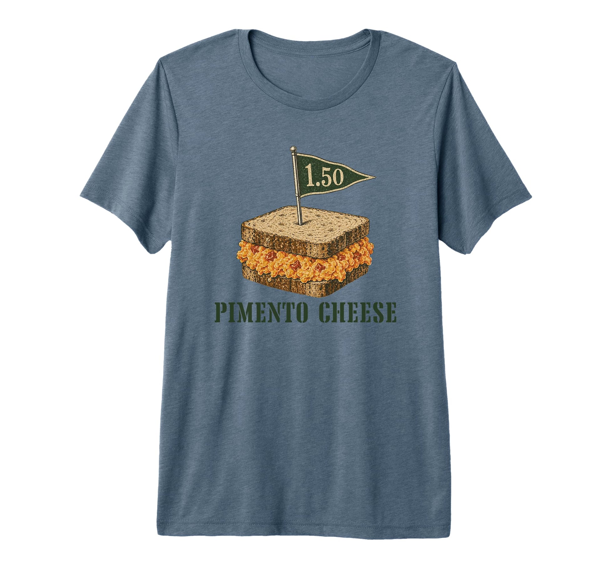 Pimento Cheese Golf Dad Food Tri Blend T-Shirt - Streetwear Style Men Women - T-Shirt, Sweatshirt, Hoodie