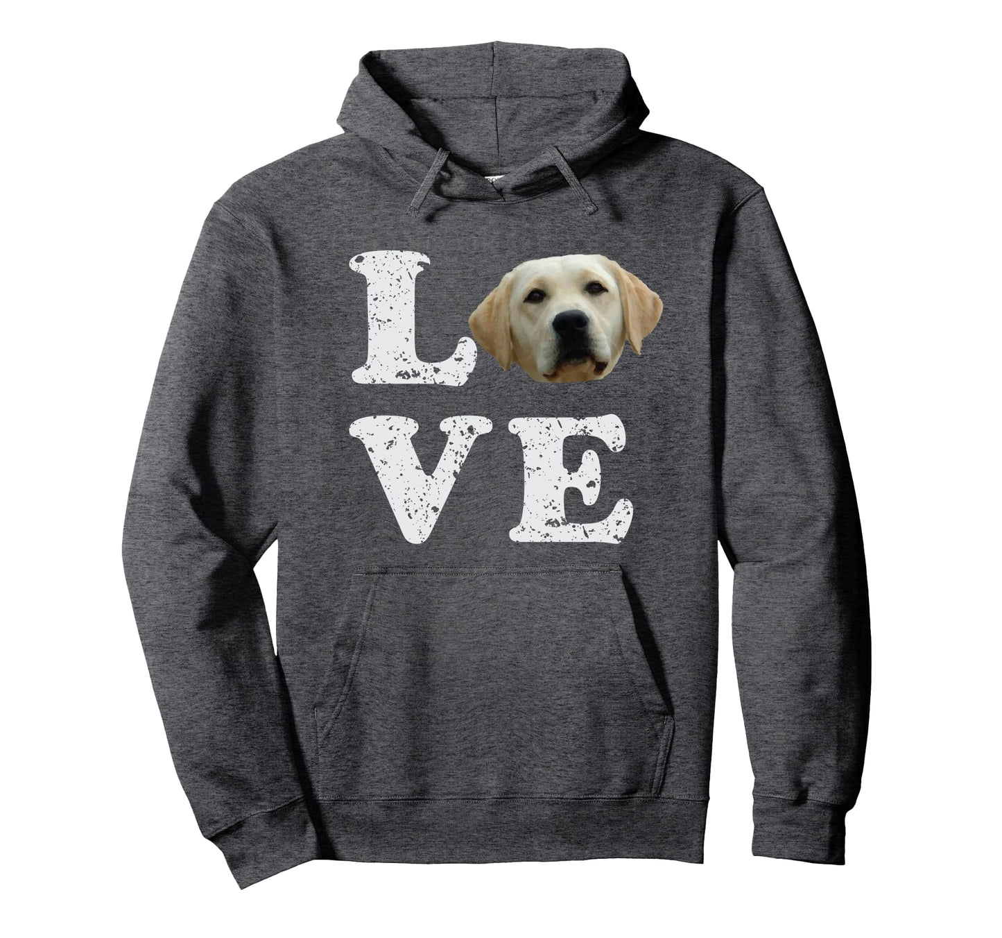 I Love My Yellow Lab Labrador Retriever Hoodie - Novelty Apparel Men Women - T-Shirt, Sweatshirt, Hoodie