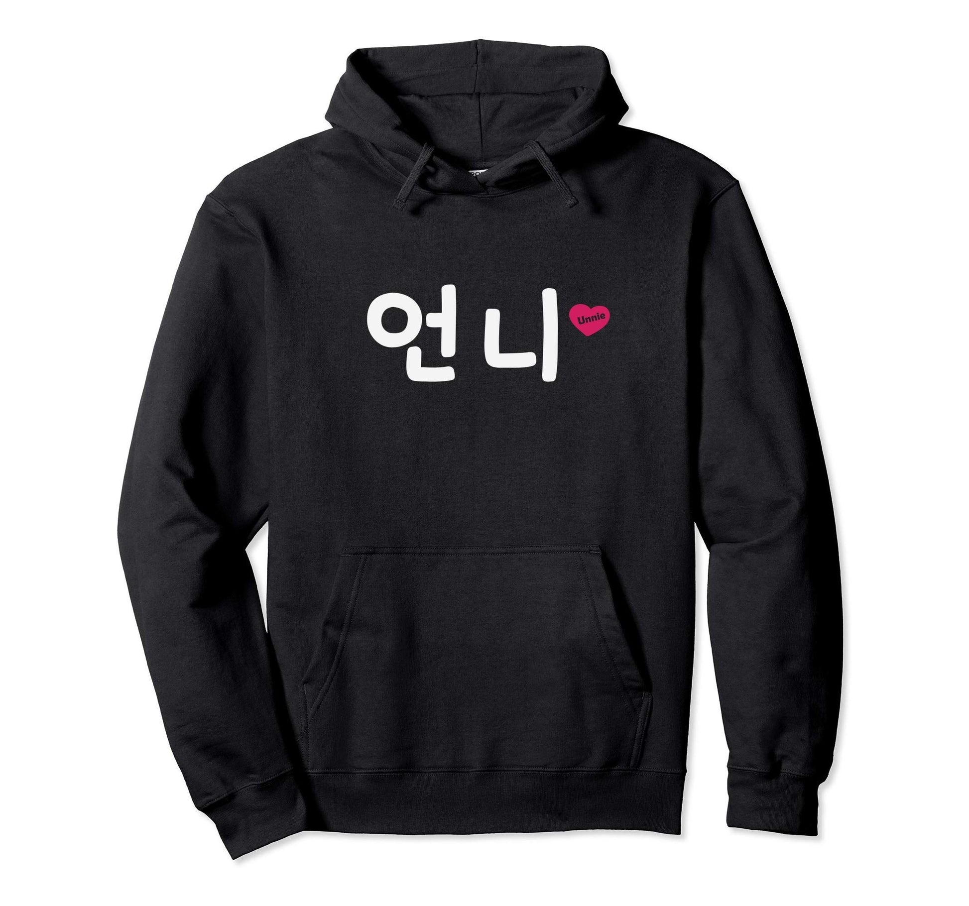 K Pop Sister Unnie Hangul Hoodie - Streetwear Style Unisex - T-Shirt, Sweatshirt, Hoodie