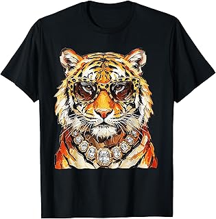 Glam Tiger Preppy Tiger T-Shirt Unisex T-shirt, Sweatshirt, Hoodie, Long Sleeve Tee - T-Shirt, Sweatshirt, Hoodie