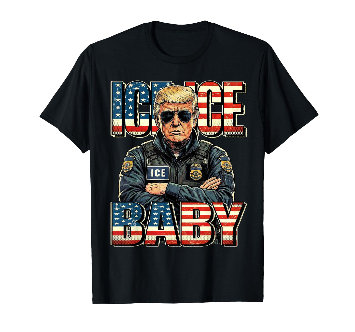 Ice Ice Trump Funny Trump Meme 2026 T-Shirt - Trendy Graphic Unisex - T-Shirt, Sweatshirt, Hoodie