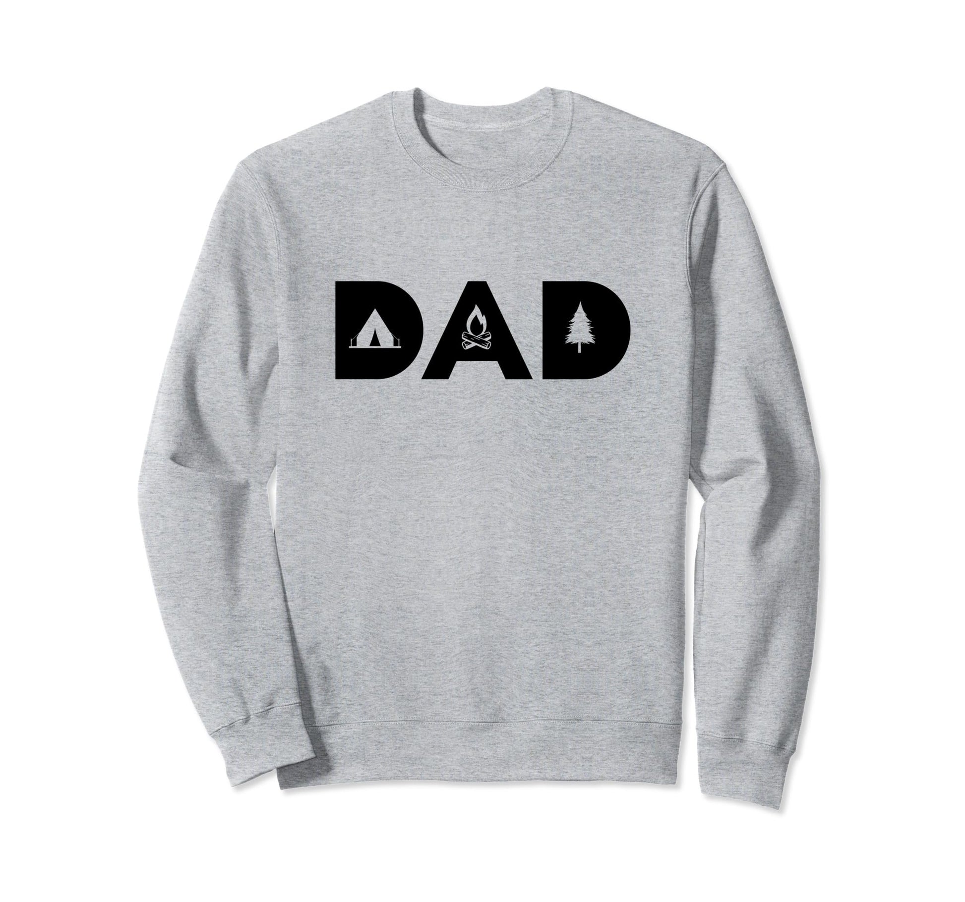 Dad Camping Camper Father Fathers Sweatshirt - Novelty Apparel for Adults - T-Shirt, Sweatshirt, Hoodie