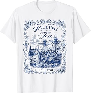 Spilling The Tea Since 1773 Vintage Us History Teacher T-Shirt Unisex T-shirt, Sweatshirt, Hoodie, Long Sleeve Tee - T-Shirt, Sweatshirt, Hoodie