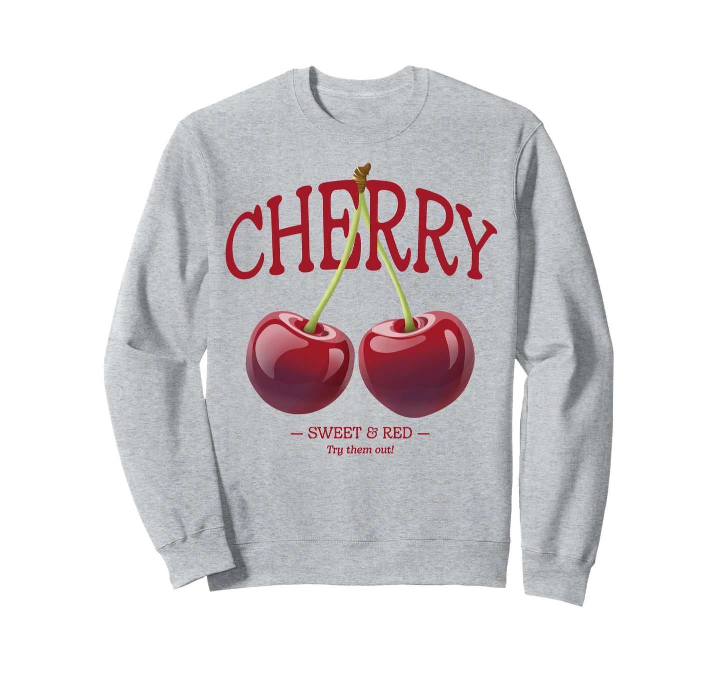Sweet Cherry Fruit Y2K Summer Teen Sweatshirt - Novelty Apparel Men Women - T-Shirt, Sweatshirt, Hoodie