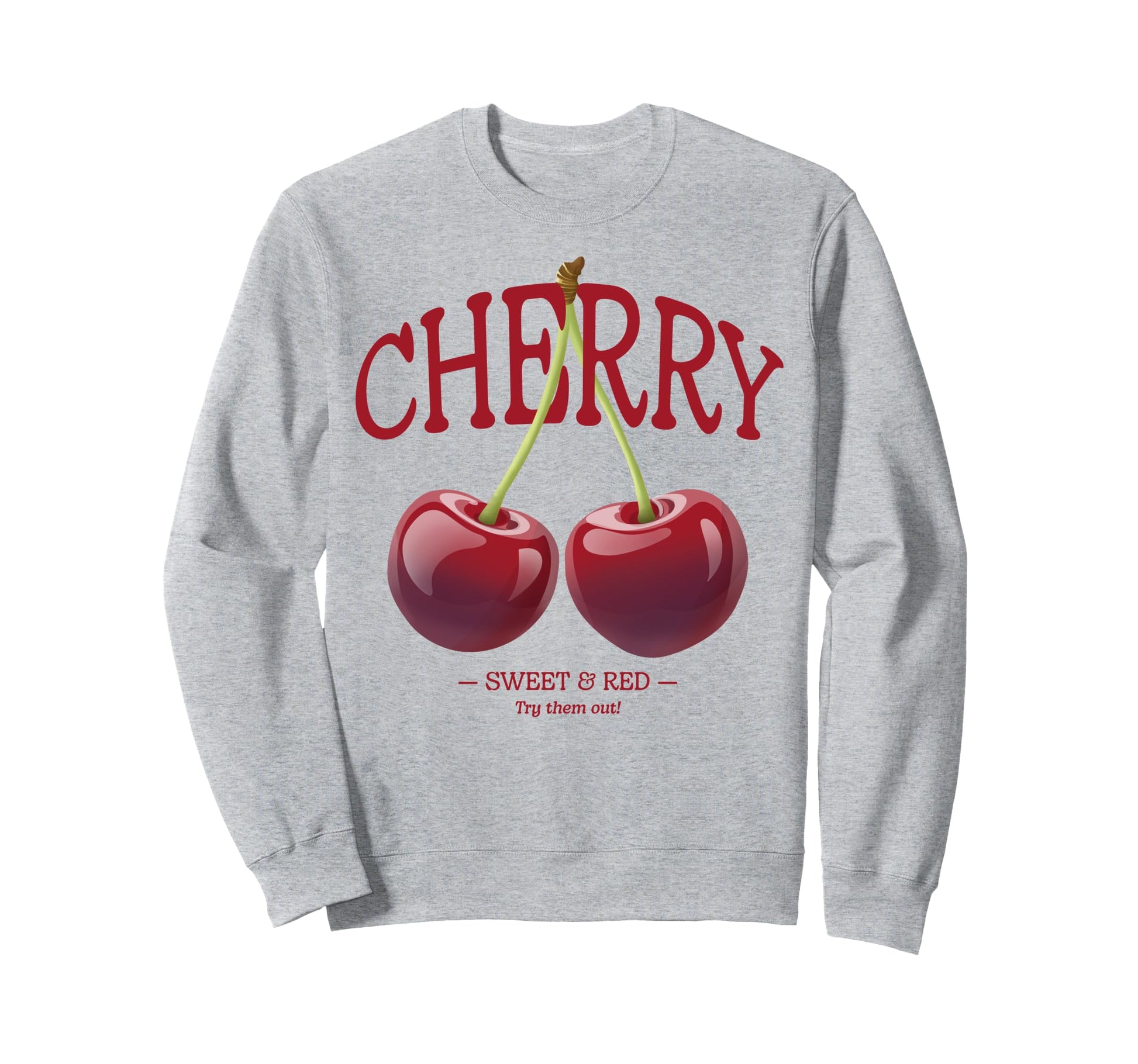 Sweet Cherry Fruit Y2K Summer Teen Sweatshirt - Novelty Apparel Men Women - T-Shirt, Sweatshirt, Hoodie