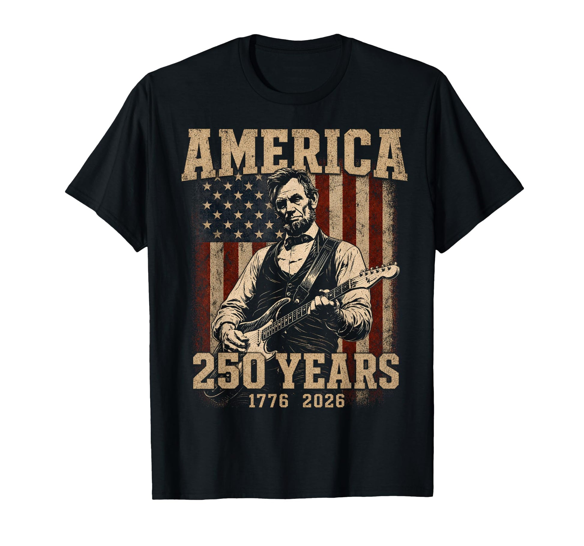 Abraham Lincoln Abe Lincoln Playing T-Shirt - Aesthetic Graphic for Adults - T-Shirt, Sweatshirt, Hoodie
