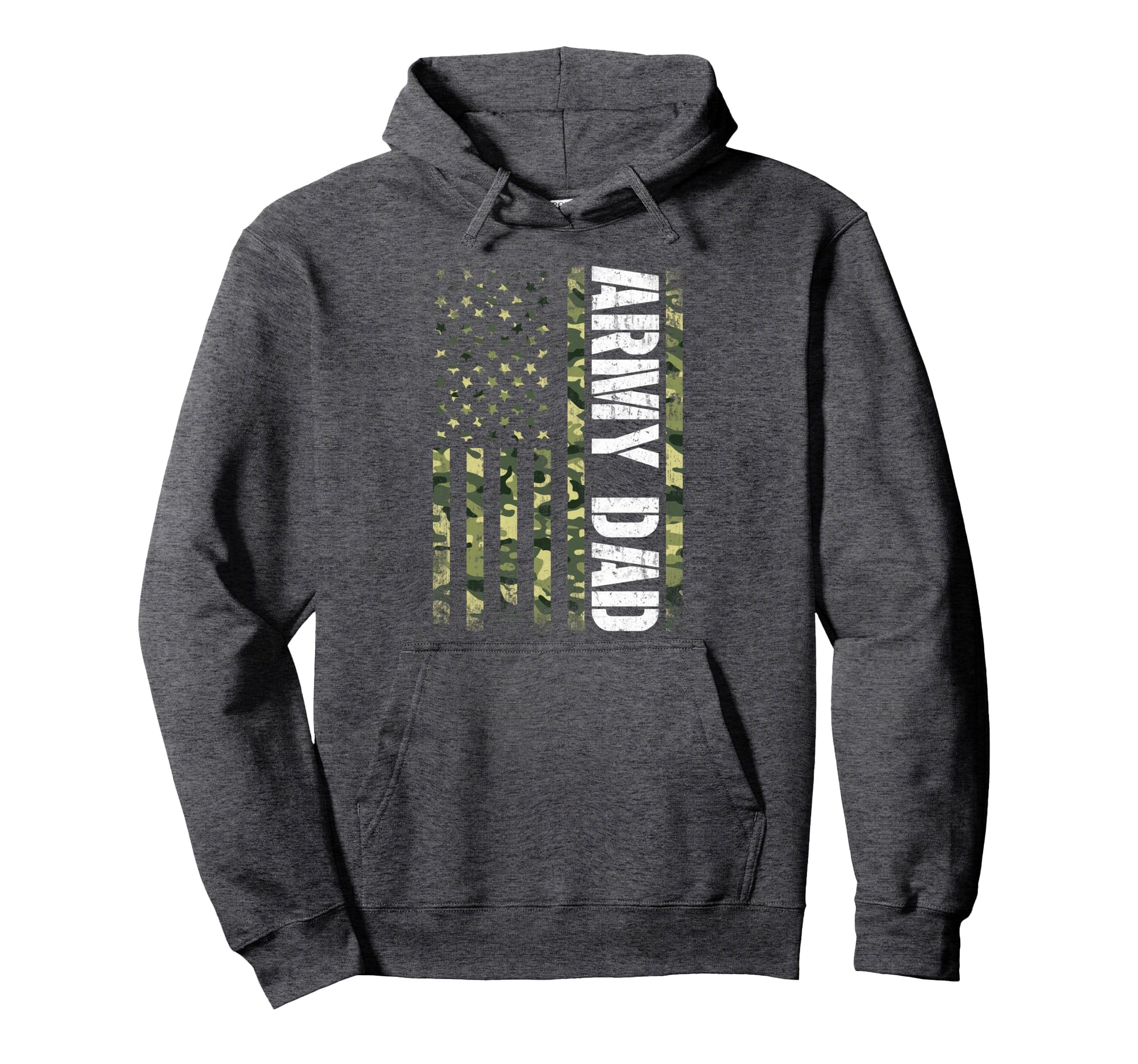 Proud Army Dad United States Usa Flag Hoodie - Graphic Print Men Women - T-Shirt, Sweatshirt, Hoodie