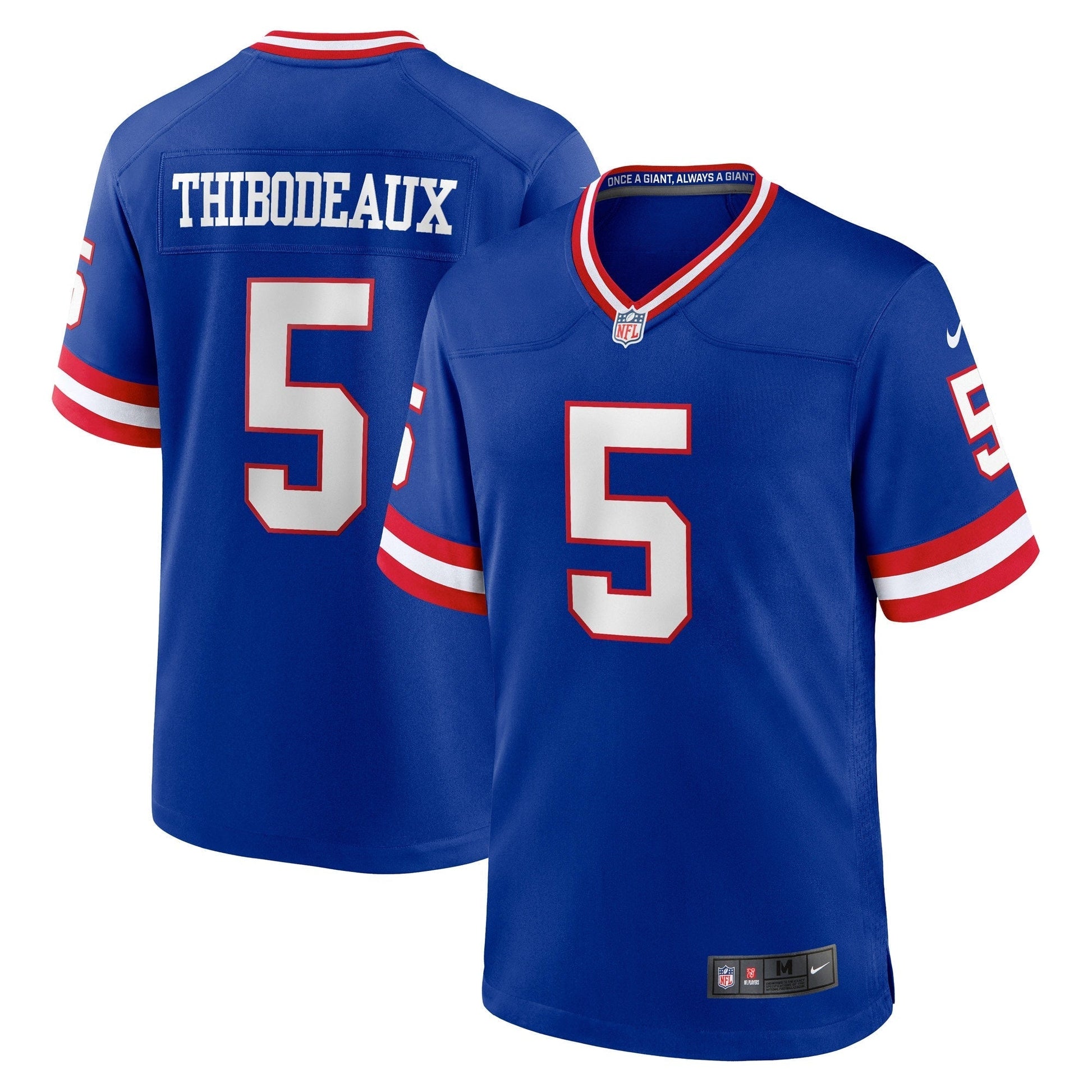 New York Giants Kayvon Thibodeaux Royal Classic Player Game Jersey football jersey product view 1