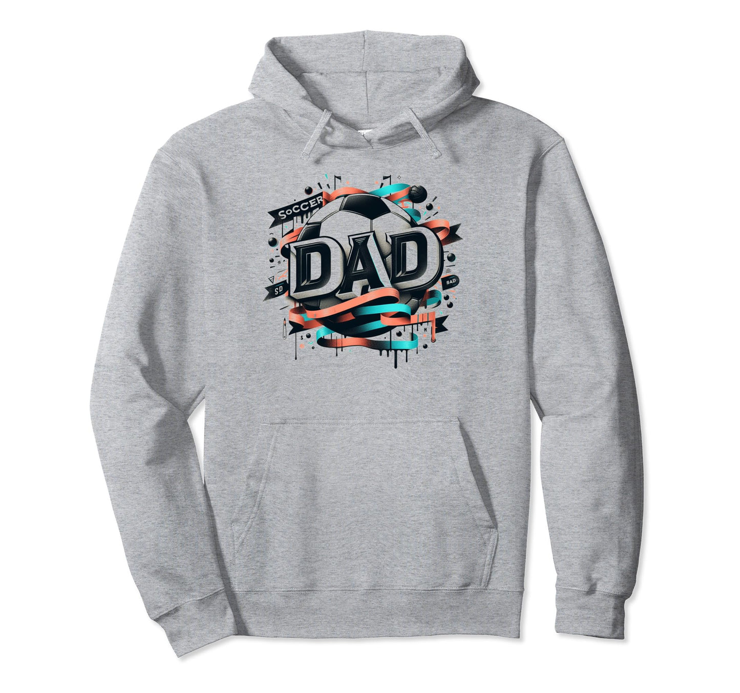 Soccer Dad Family Matching Dad Hoodie - Fun Novelty Design Men Women - T-Shirt, Sweatshirt, Hoodie