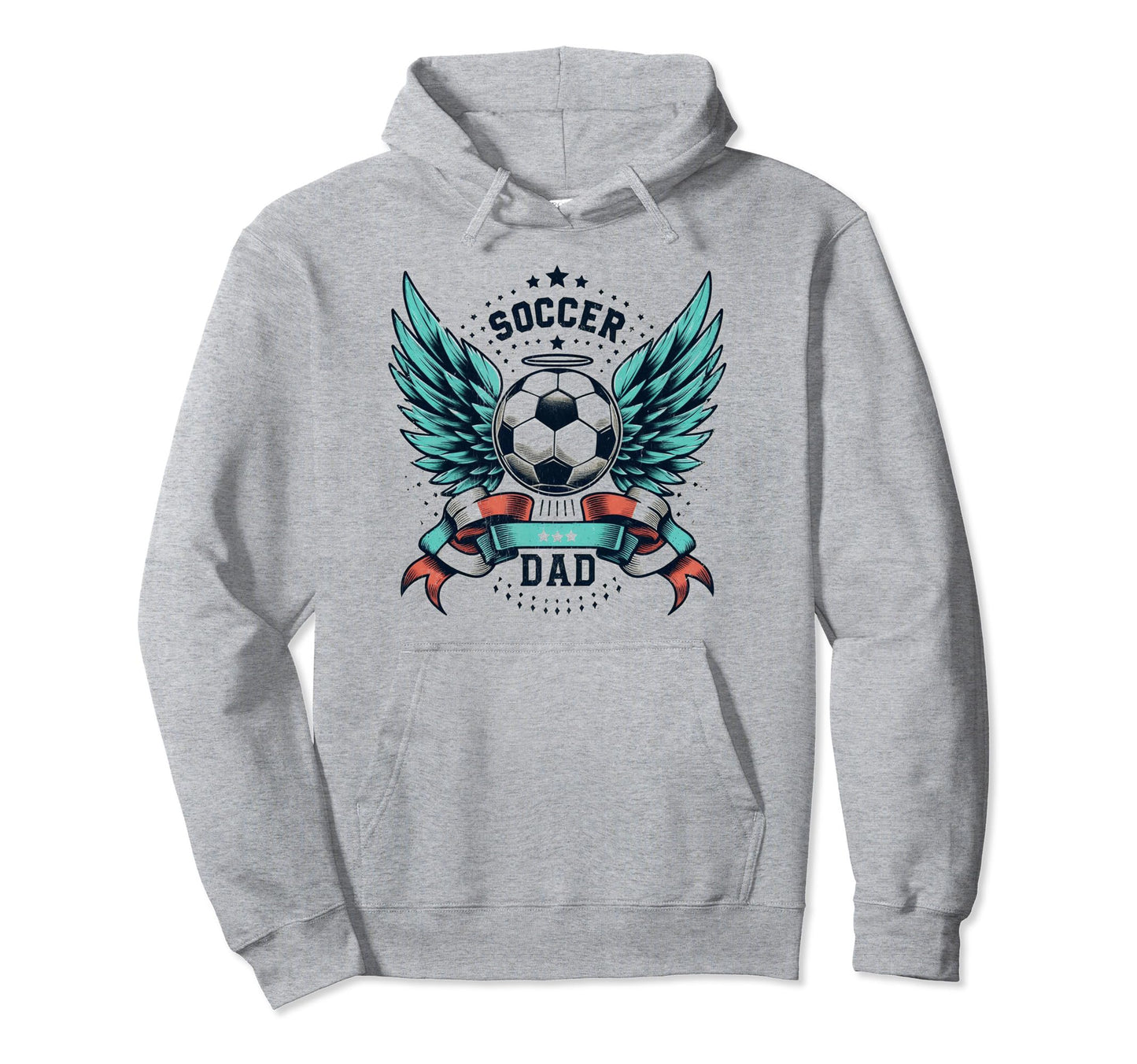 Soccer Dad Family Matching Dad Fathers Day Hoodie - Streetwear Style Unisex - T-Shirt, Sweatshirt, Hoodie
