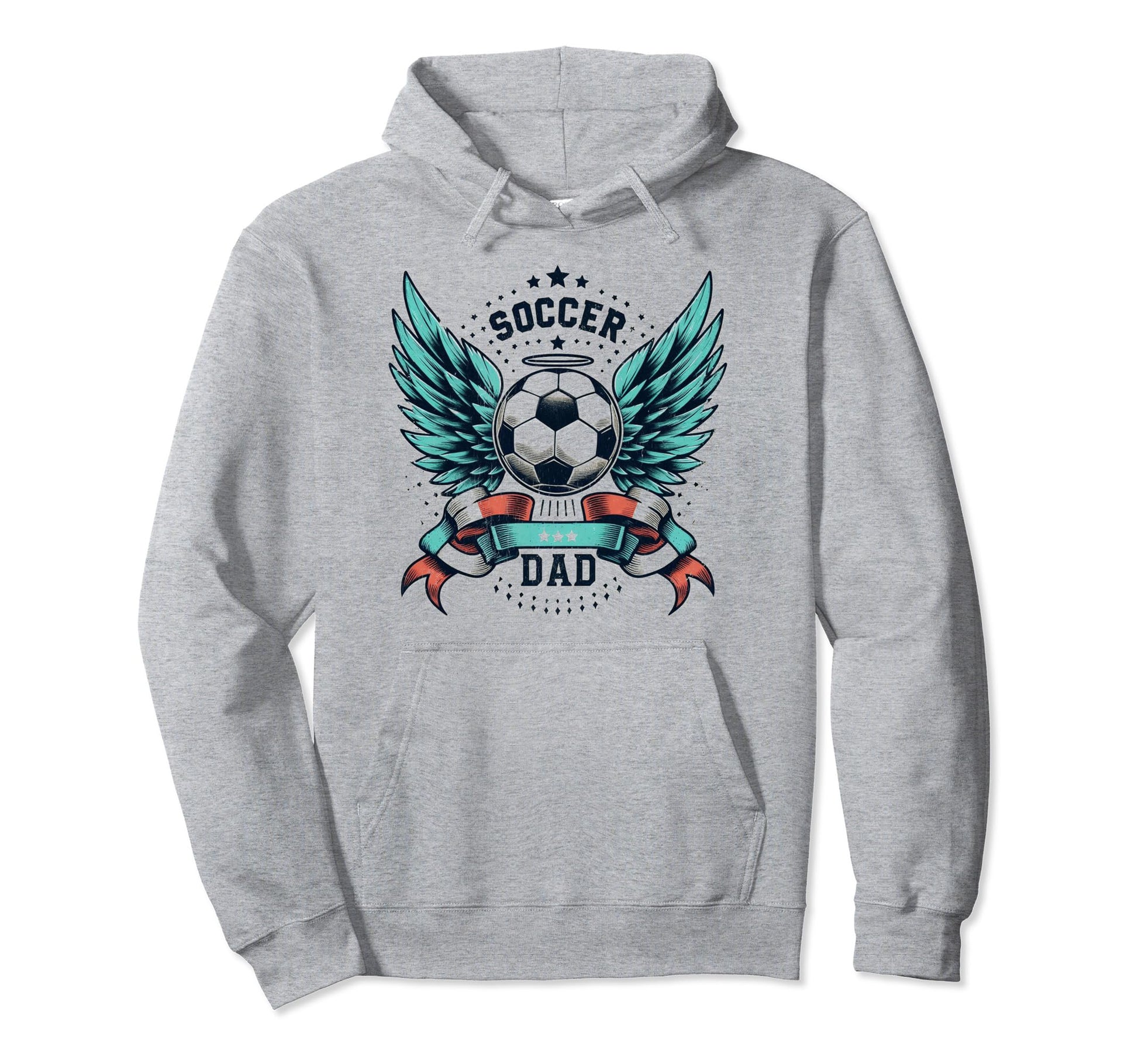 Soccer Dad Family Matching Dad Fathers Day Hoodie - Streetwear Style Unisex - T-Shirt, Sweatshirt, Hoodie