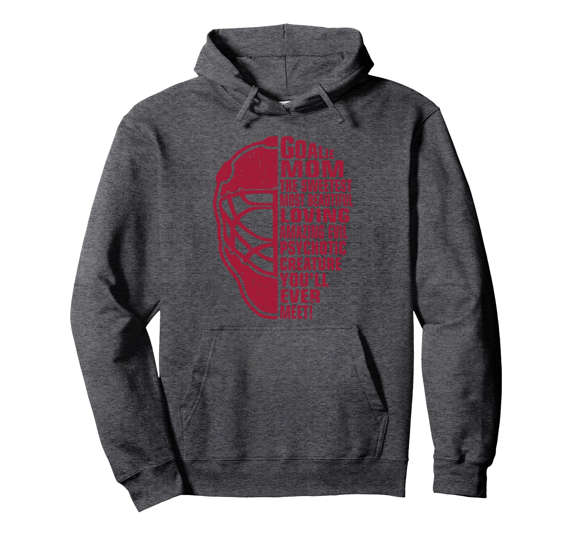 Hockey Mom Gifts Goalie Mother Sweetest Hoodie - Aesthetic Graphic Unisex - T-Shirt, Sweatshirt, Hoodie
