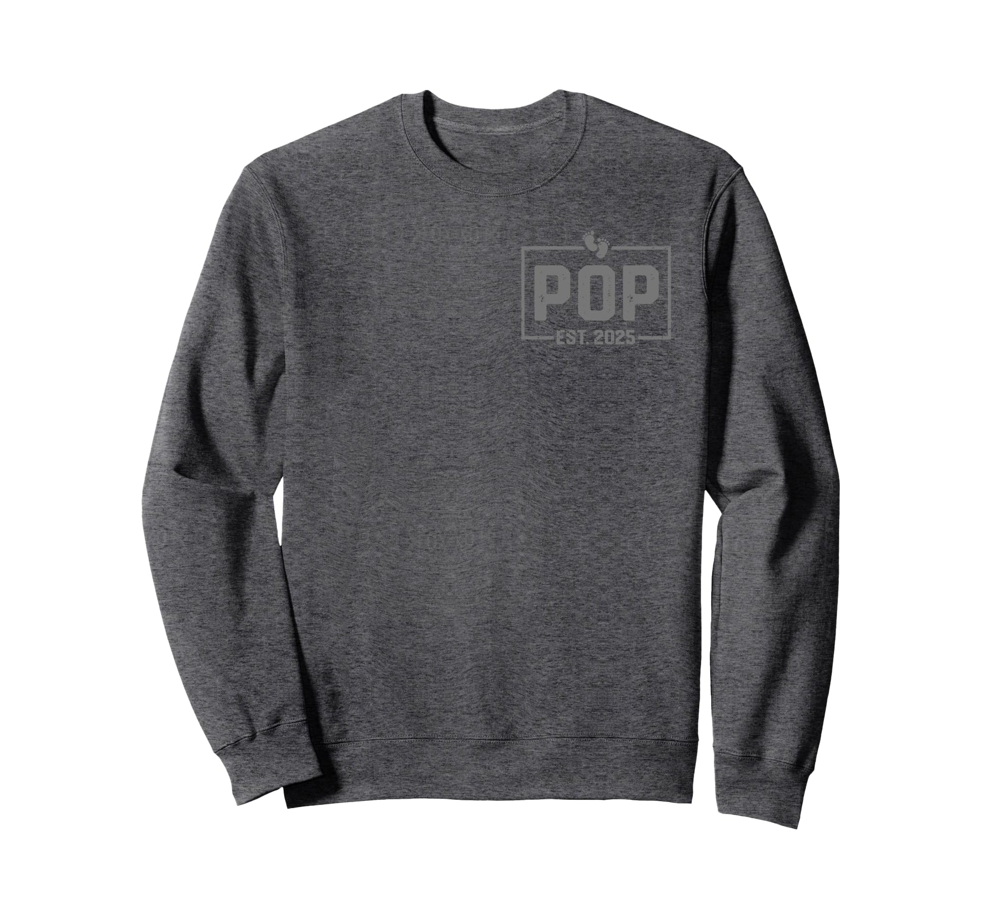 Pops Est 2025 Promoted To Pops Sweatshirt - Minimalist Print Men Women - T-Shirt, Sweatshirt, Hoodie