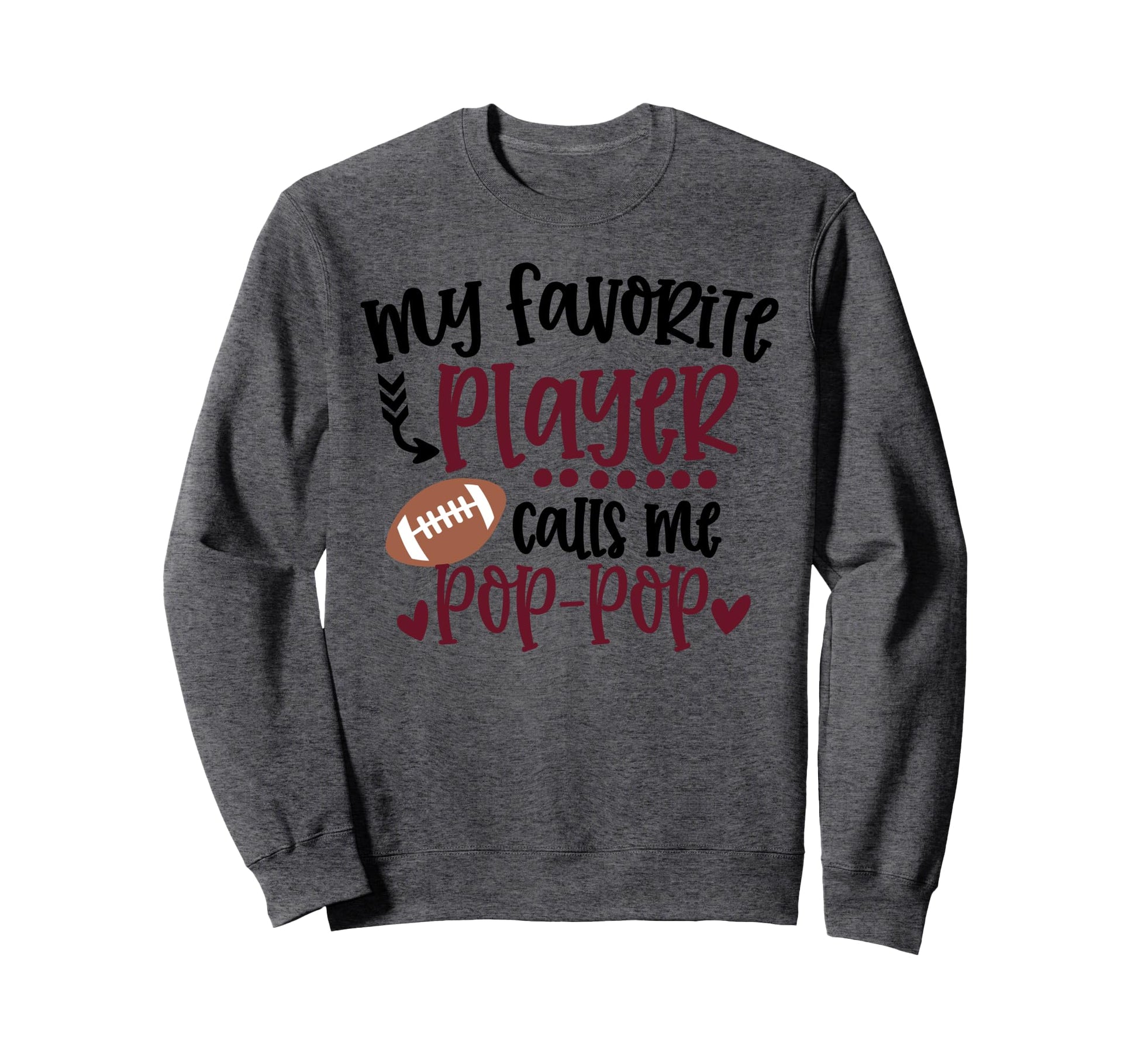 My Favorite Football Player Calls Me Sweatshirt - Graphic Print for Adults - T-Shirt, Sweatshirt, Hoodie