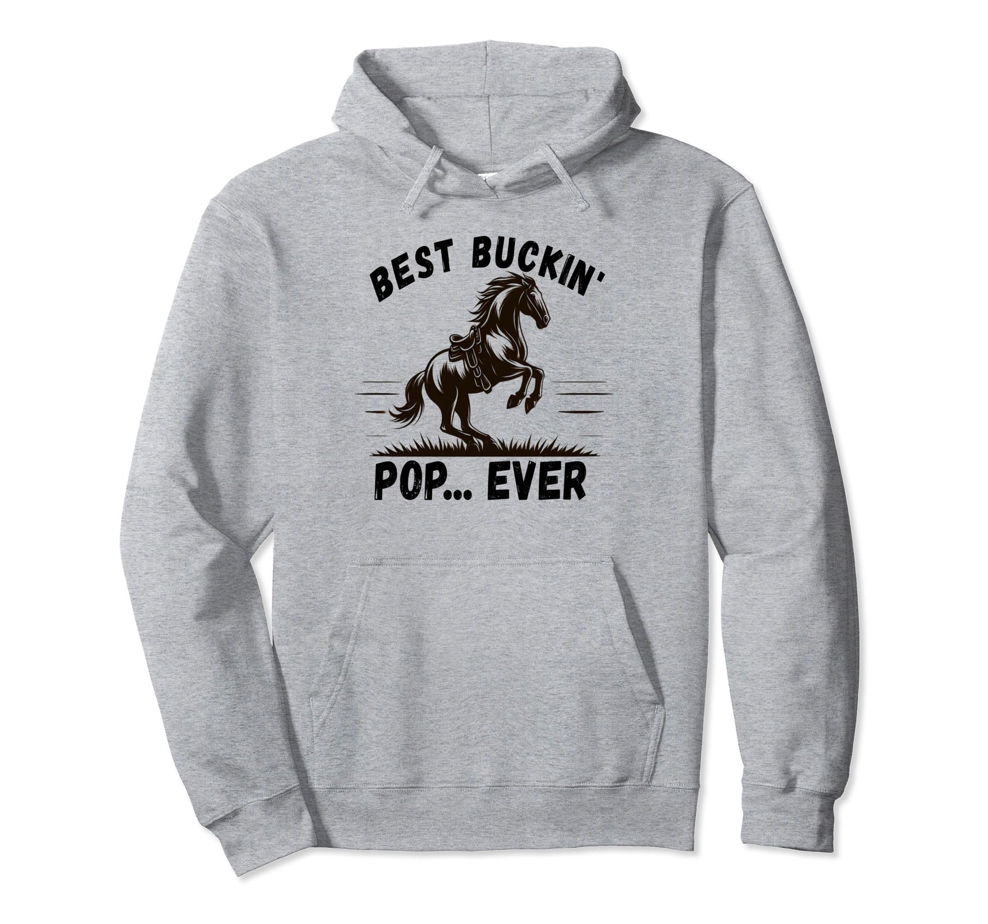 Bronco Horse Riding Rodeo Fathers Day Hoodie - Novelty Apparel for Adults - T-Shirt, Sweatshirt, Hoodie
