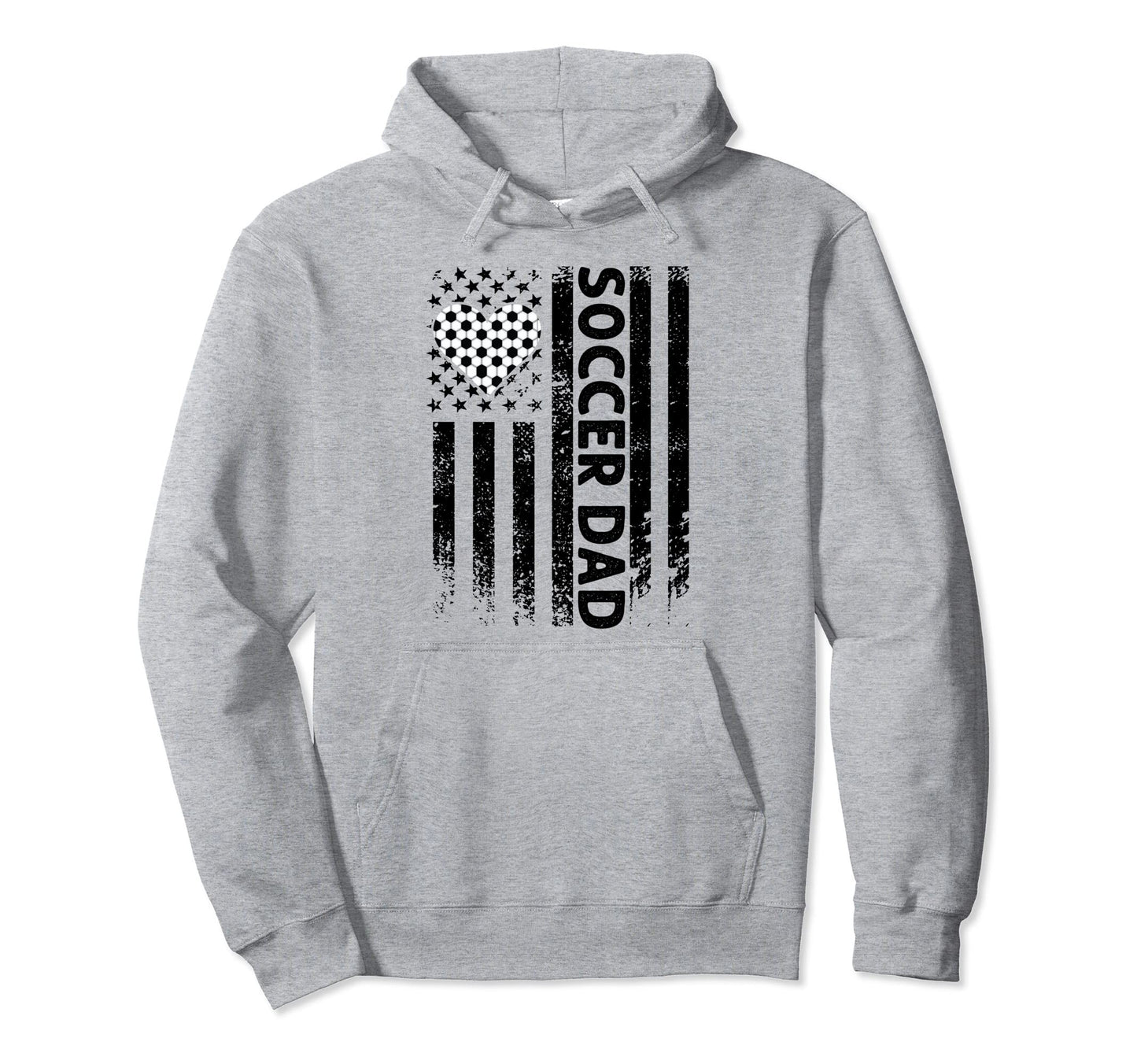 Soccer Dad Father Hoodie - Custom Art Print Unisex - T-Shirt, Sweatshirt, Hoodie