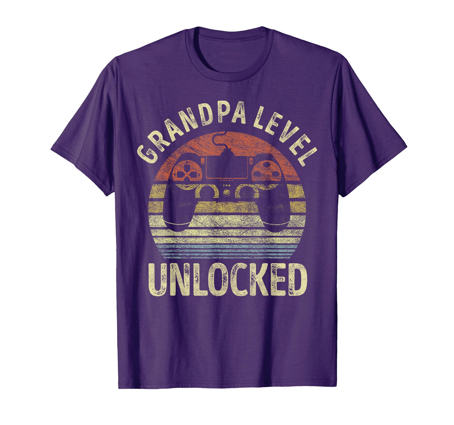 Grandpa Level Unlocked Gaming Video T-Shirt - Novelty Apparel Men Women - T-Shirt, Sweatshirt, Hoodie