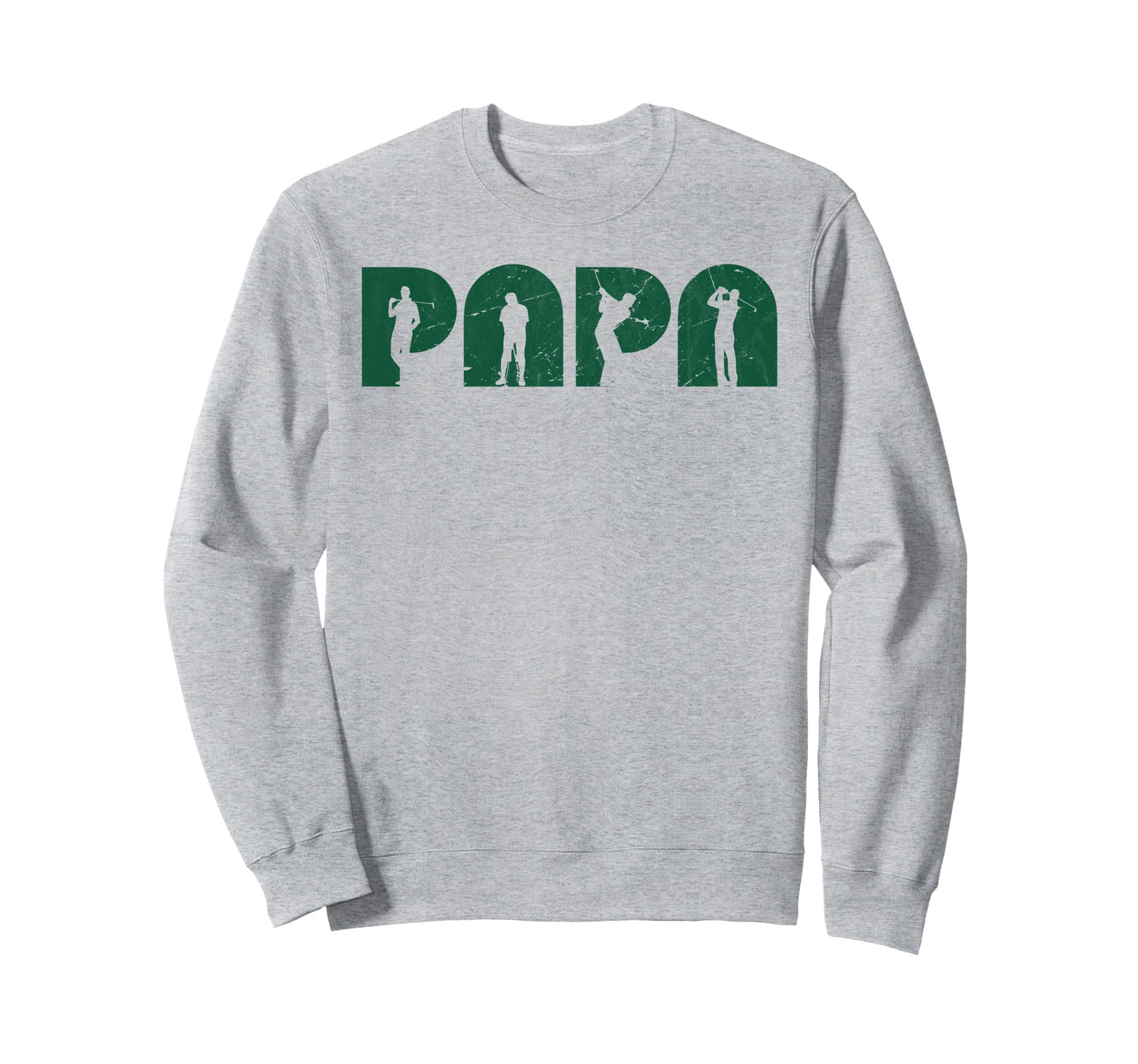 Papa Golf Dad Golfing Father Day Sweatshirt - Streetwear Style for Adults - T-Shirt, Sweatshirt, Hoodie