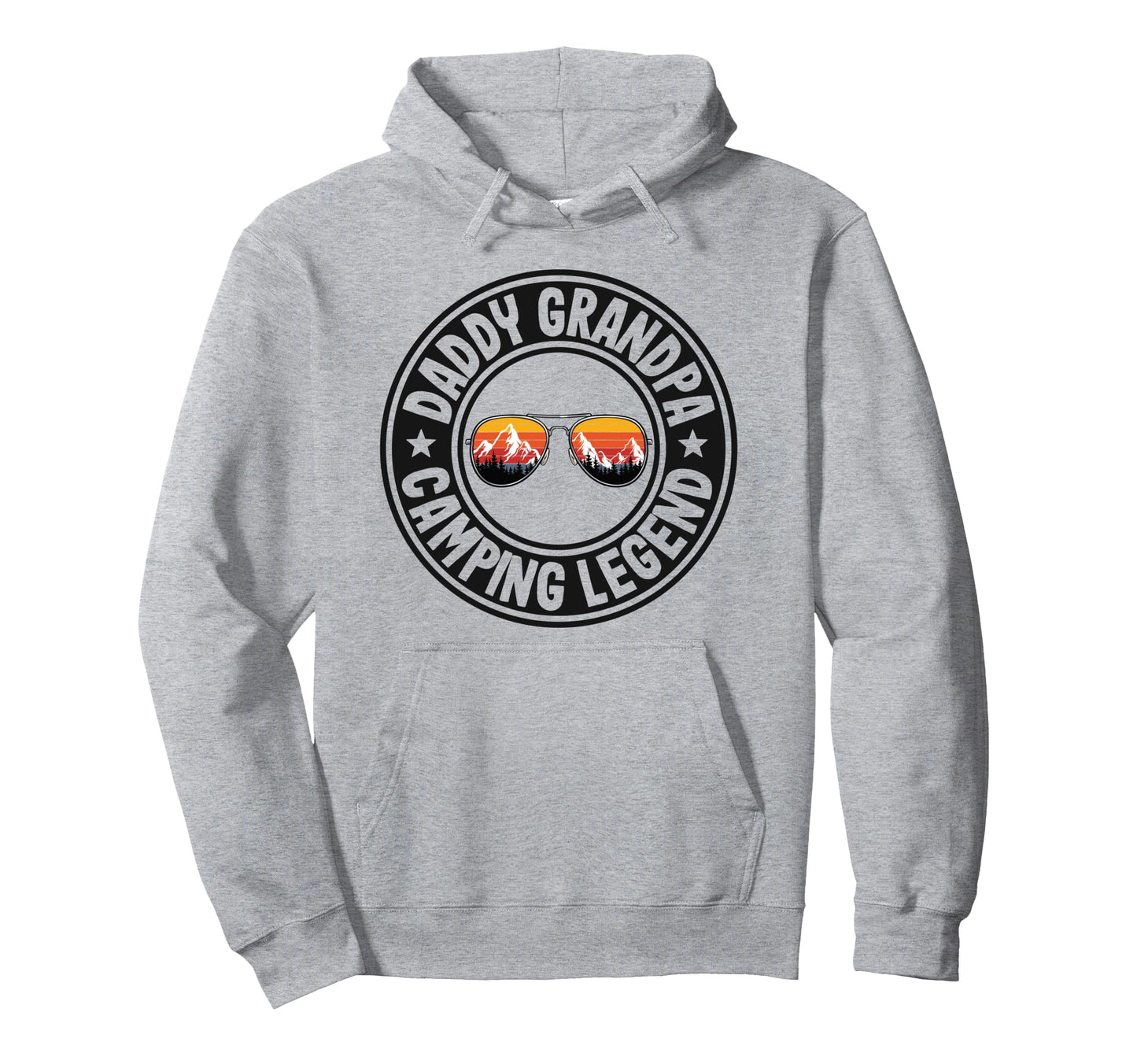 Daddy Grandpa Camping Legend Rv Hoodie - Streetwear Style for Adults - T-Shirt, Sweatshirt, Hoodie