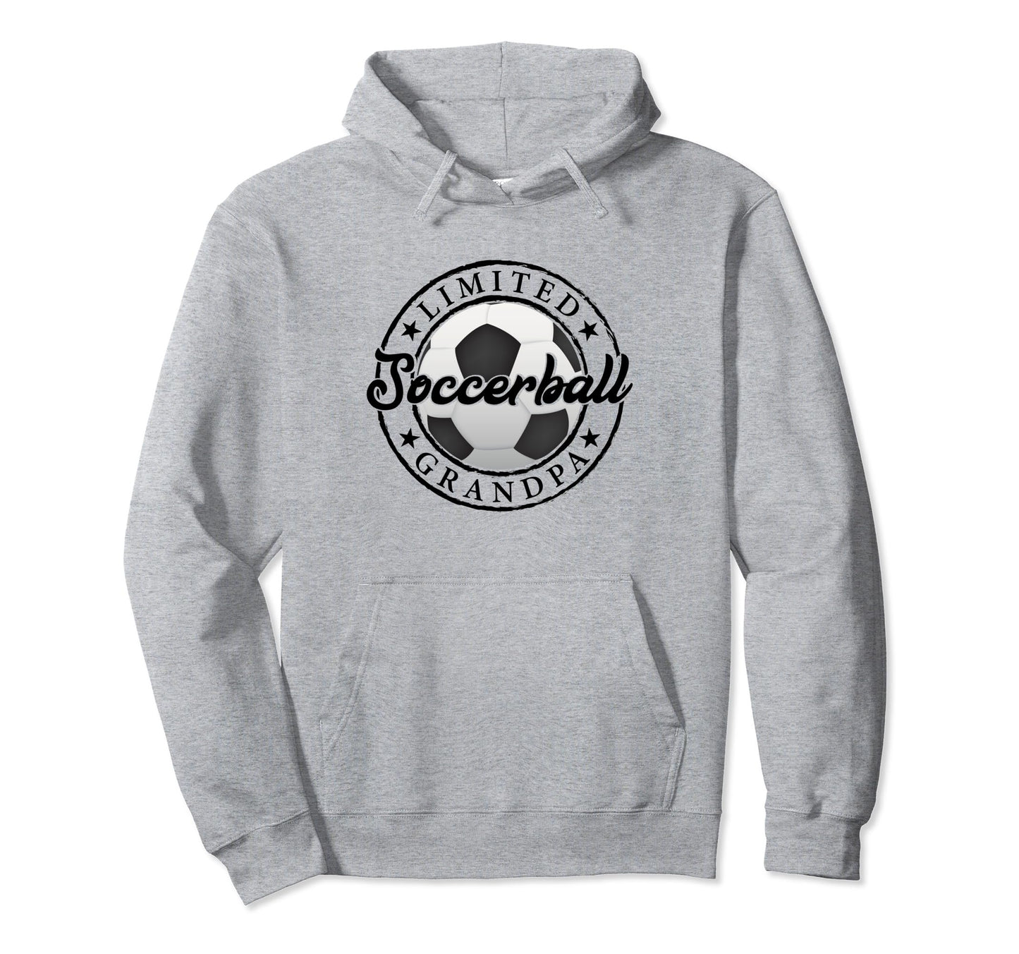 Soccer Ball Grandpa Funny Fathers Day Hoodie - Minimalist Print Unisex - T-Shirt, Sweatshirt, Hoodie