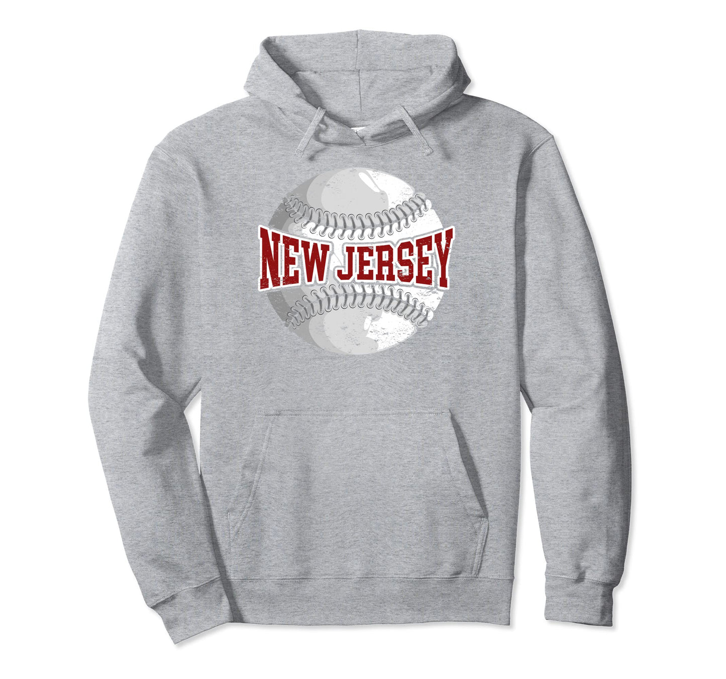 New Jersey Baseball Lovers Nj Moms Dads Hoodie - Fun Novelty Design Unisex - T-Shirt, Sweatshirt, Hoodie
