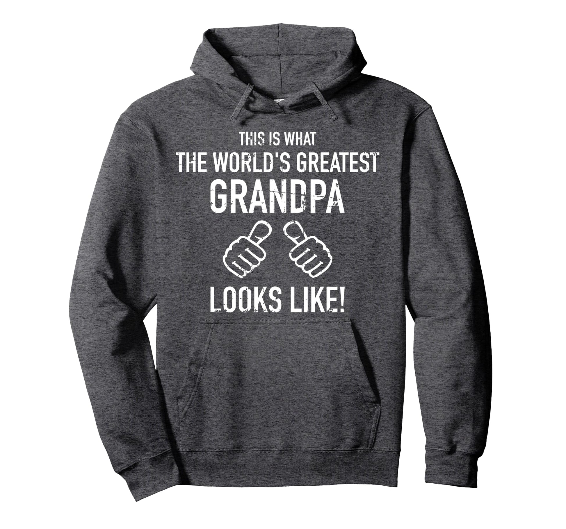 Worlds Greatest Grandpa Hoodie - Trendy Graphic for Adults - T-Shirt, Sweatshirt, Hoodie