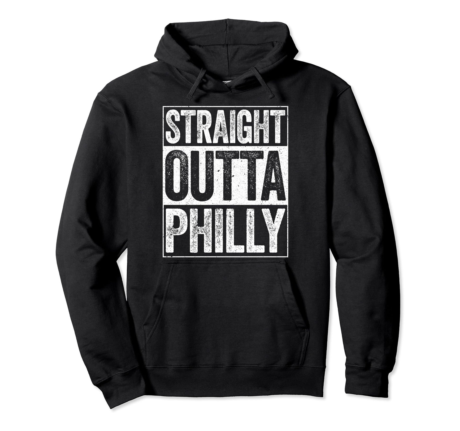 Straight Outta Philly Pennsylvania State Hoodie - Trendy Graphic Men Women - T-Shirt, Sweatshirt, Hoodie