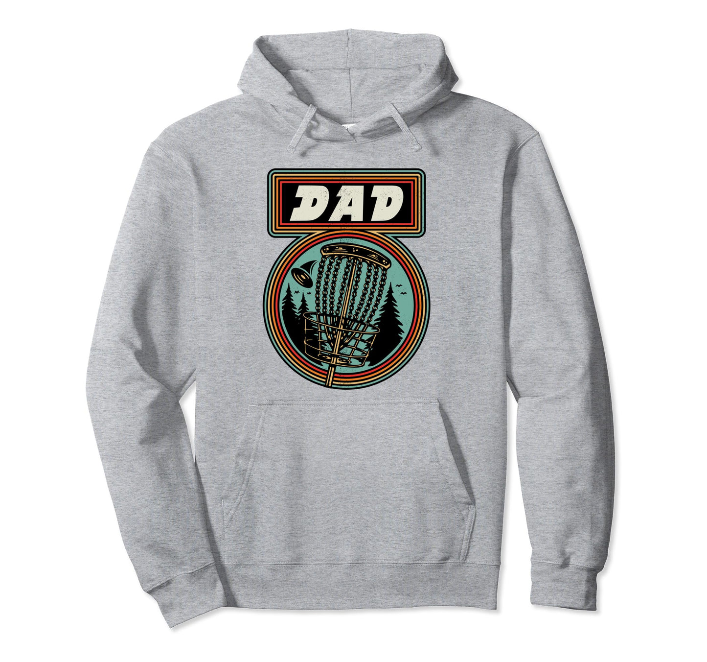 Disc Golf Dad Fathers Day Frisbee Golfer Hoodie - Trendy Graphic Men Women - T-Shirt, Sweatshirt, Hoodie