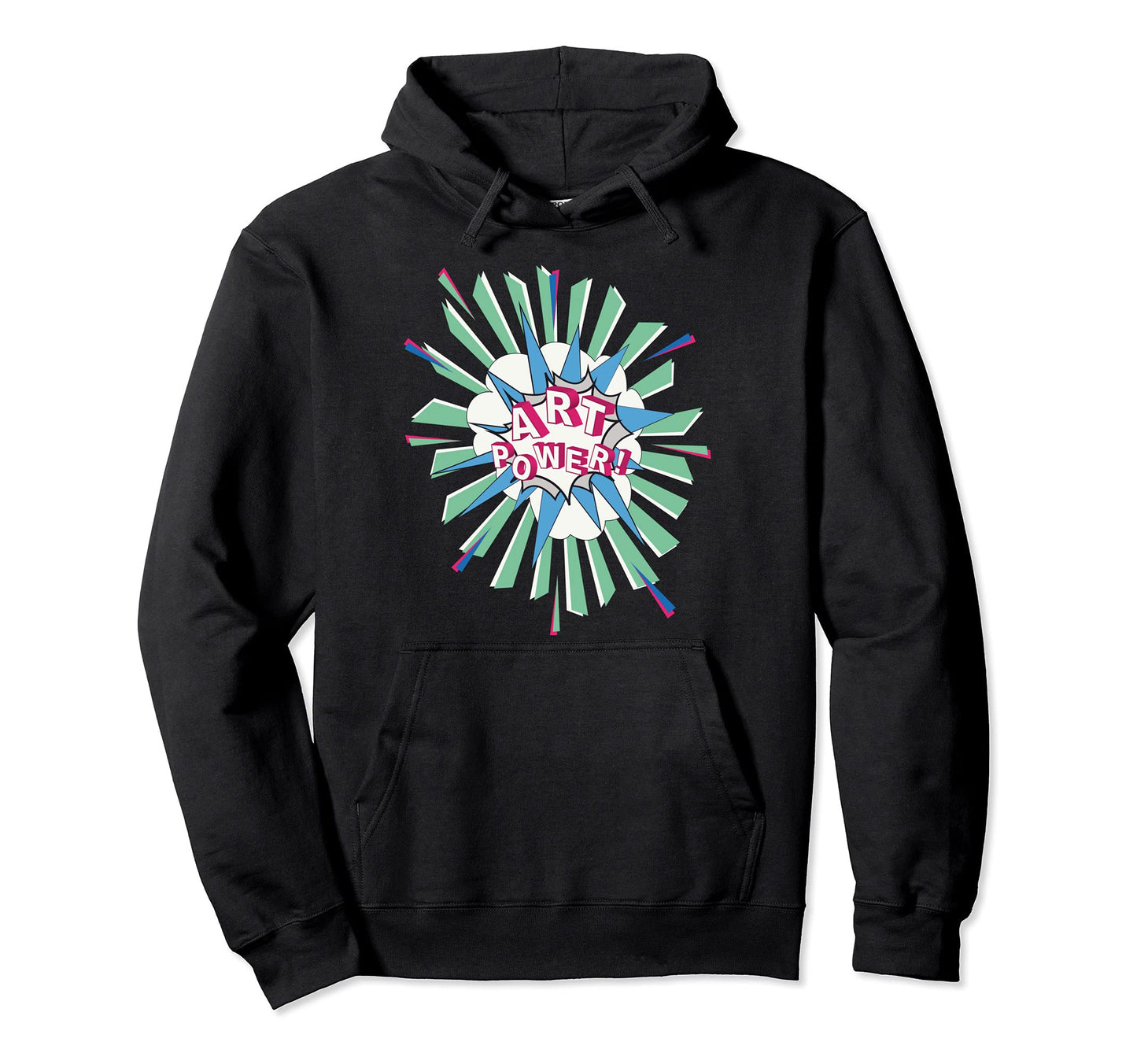 Pop Art Power 60S Star Artist Hoodie - Casual Everyday Wear for Adults - T-Shirt, Sweatshirt, Hoodie