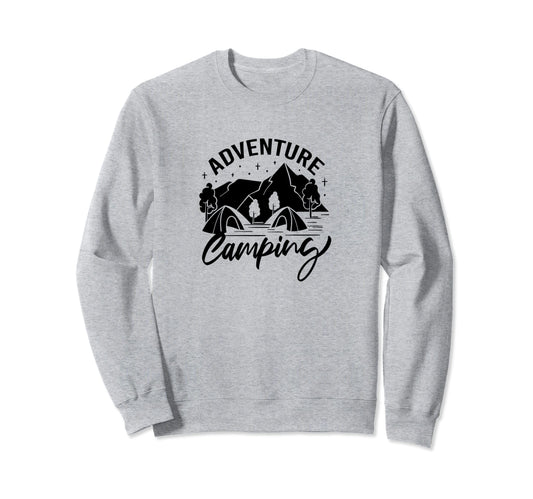 Adventure Camping Nature Wildlife Sweatshirt - Aesthetic Graphic Unisex - T-Shirt, Sweatshirt, Hoodie