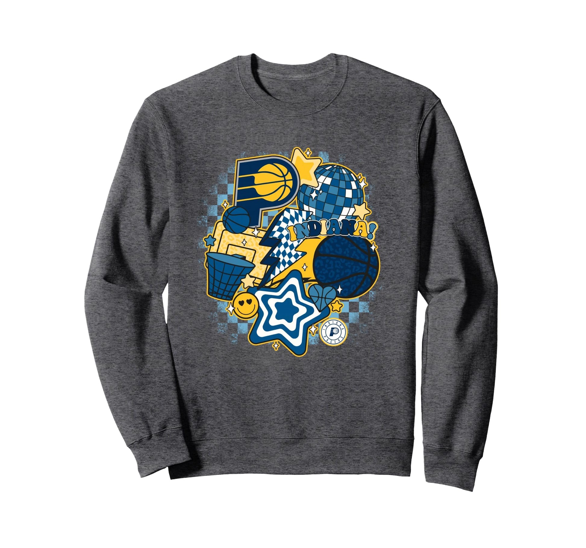 Nba Indiana Pacers Psychedelic Sweatshirt - Streetwear Style Men Women - T-Shirt, Sweatshirt, Hoodie