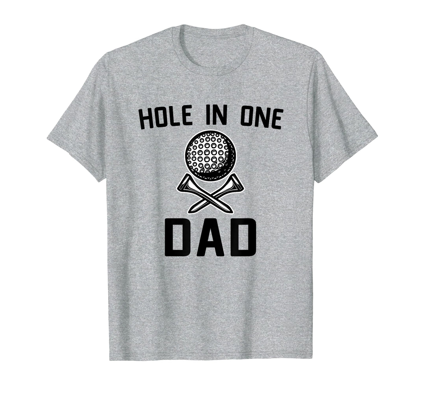Best Dad Golf Gift Fathers Day Hole T-Shirt - Custom Art Print for Adults - T-Shirt, Sweatshirt, Hoodie