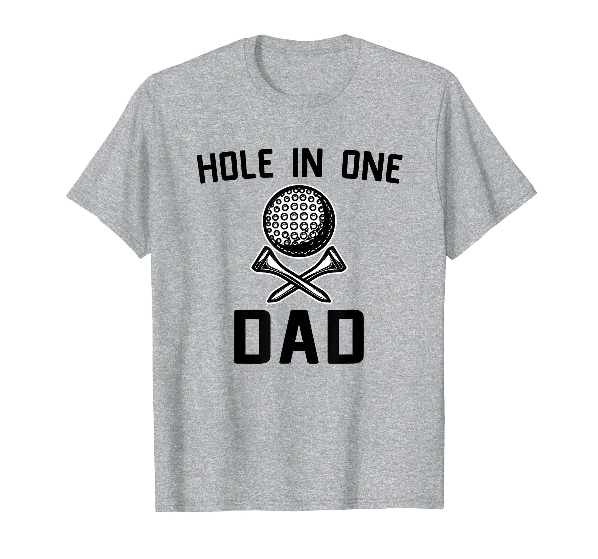 Best Dad Golf Gift Fathers Day Hole T-Shirt - Custom Art Print for Adults - T-Shirt, Sweatshirt, Hoodie