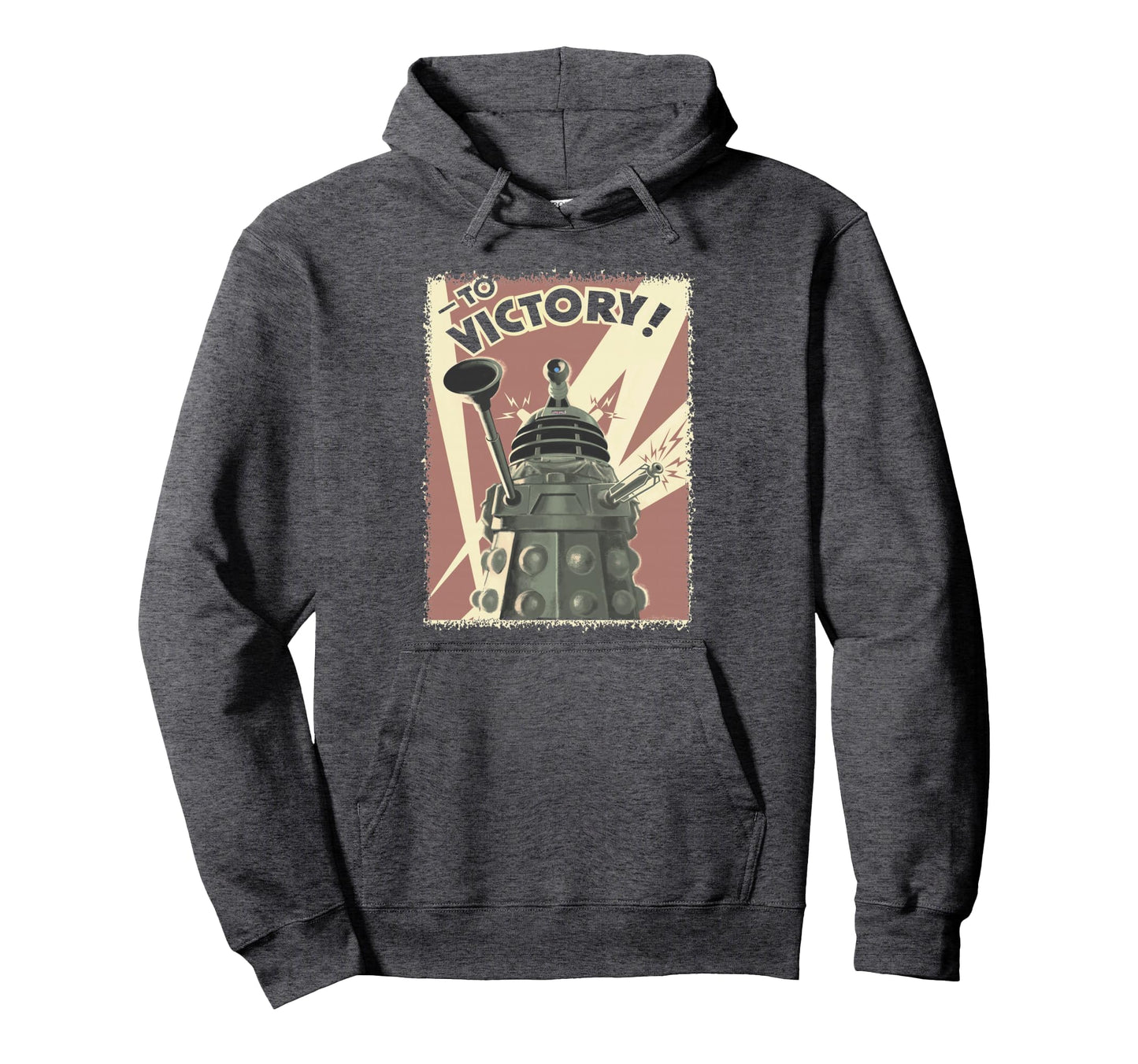 Propoganda Dalek Sci Fi Fan 60Th Hoodie - Novelty Apparel for Adults - T-Shirt, Sweatshirt, Hoodie
