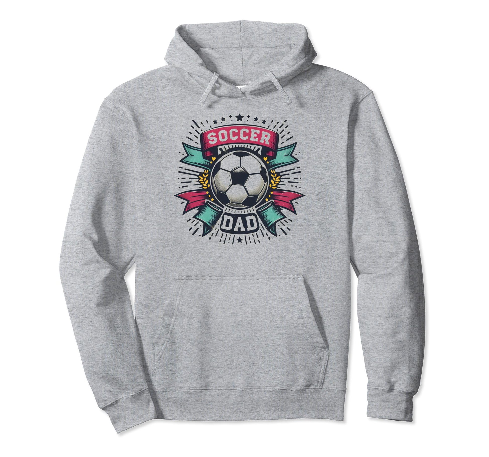 Soccer Dad Family Matching Dad Hoodie - Casual Everyday Wear Unisex - T-Shirt, Sweatshirt, Hoodie