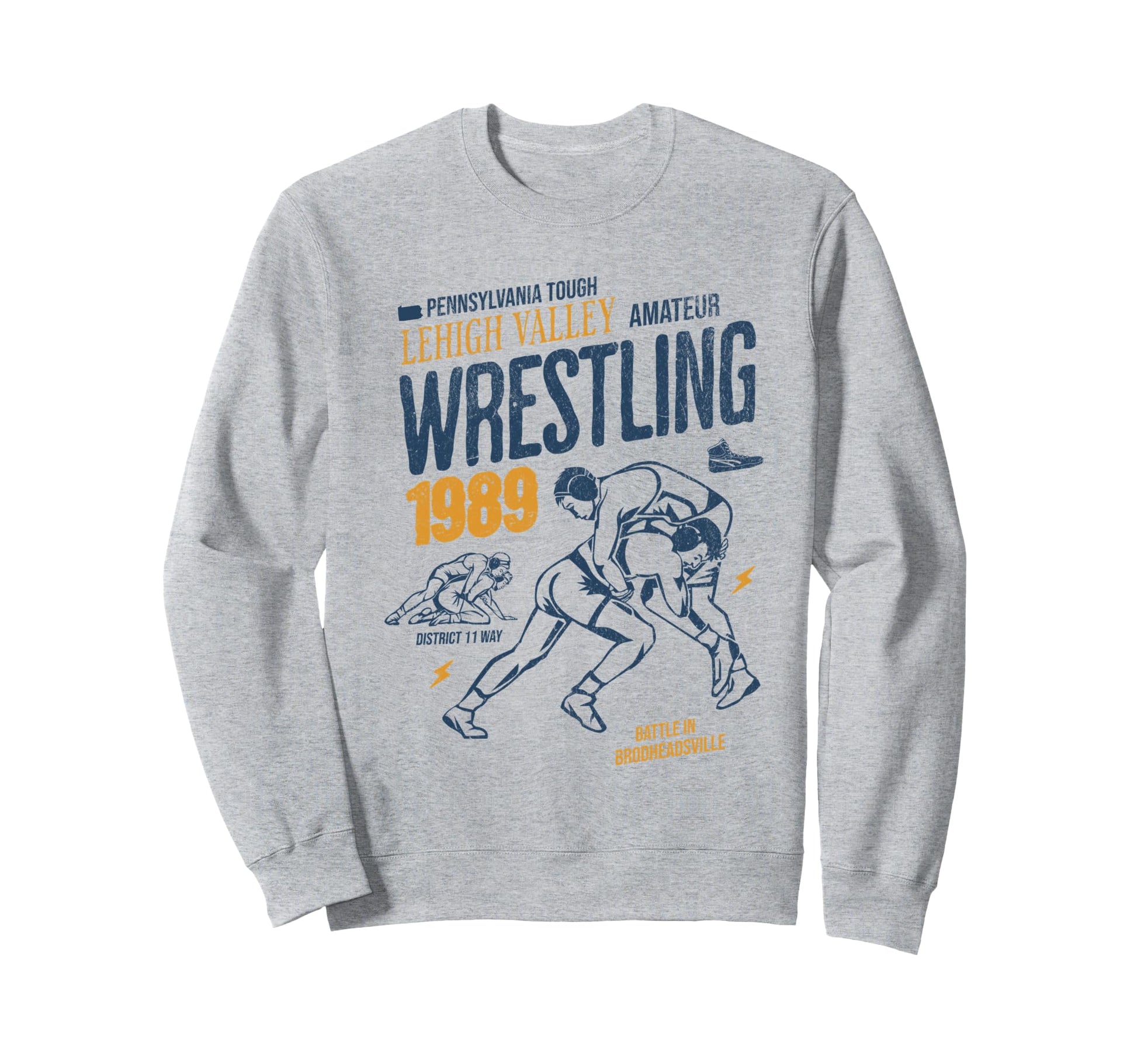 Lehigh Valley Amateur Wrestling Sweatshirt - Custom Art Print Unisex - T-Shirt, Sweatshirt, Hoodie