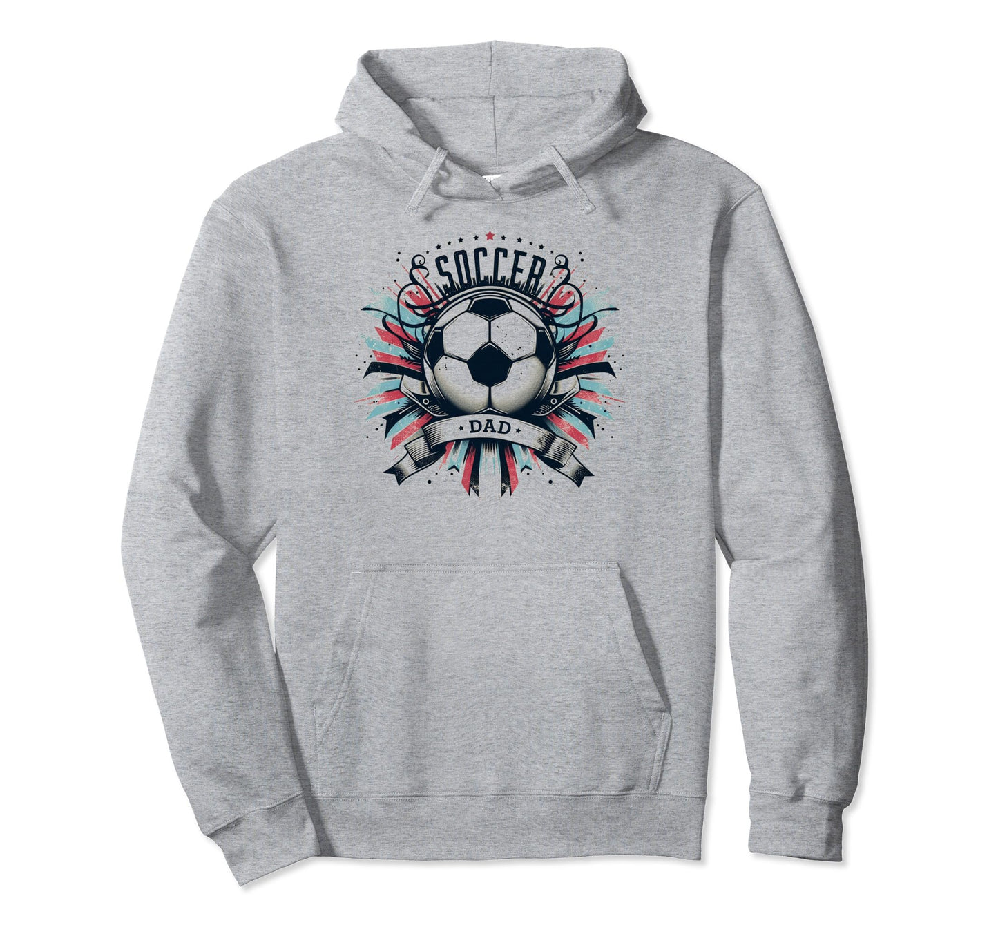 Soccer Dad Family Matching Dad Fathers Hoodie - Fun Novelty Design Unisex - T-Shirt, Sweatshirt, Hoodie