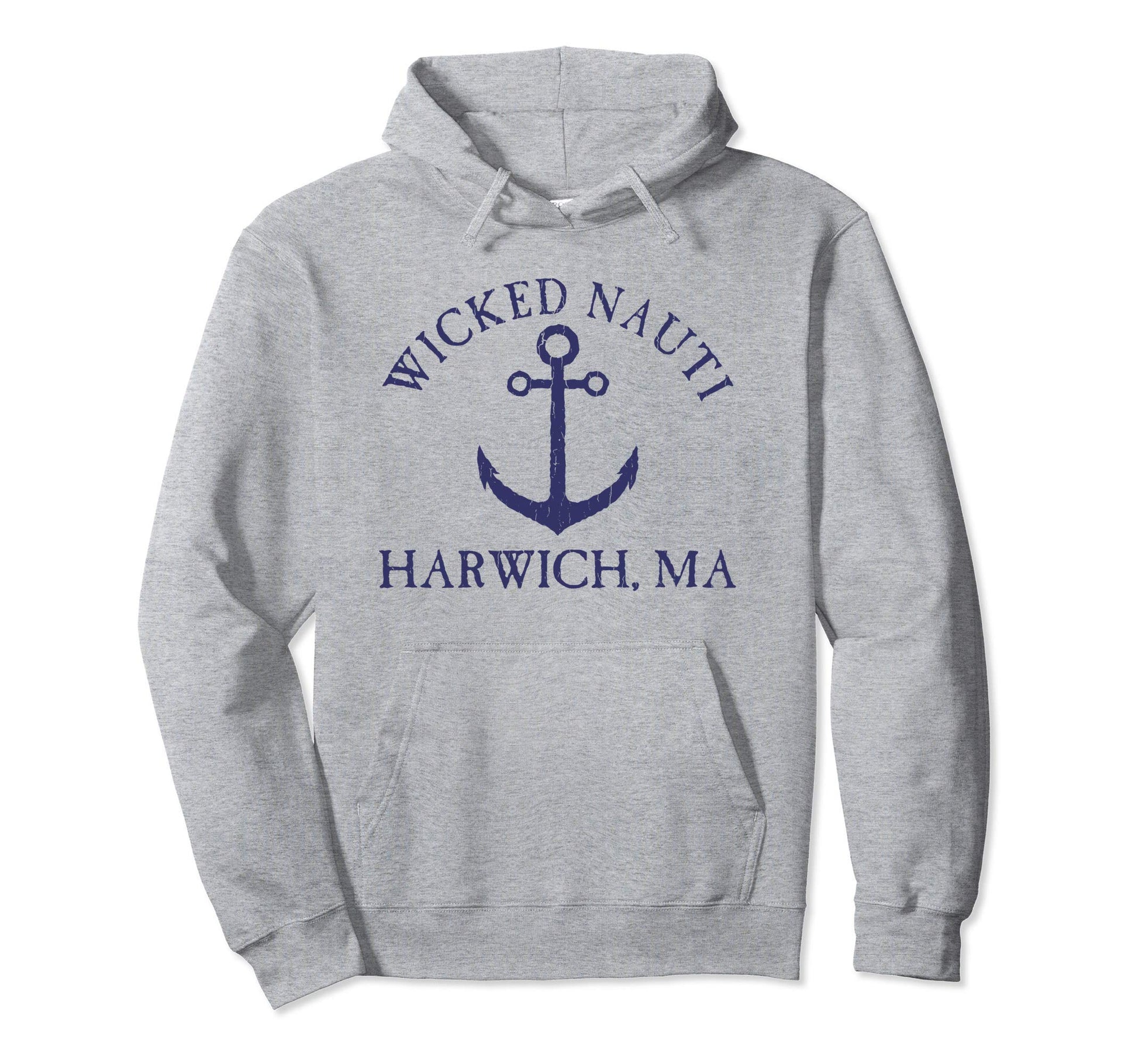 Wicked Nauti Harwich Nautical Hoodie - Aesthetic Graphic Men Women - T-Shirt, Sweatshirt, Hoodie