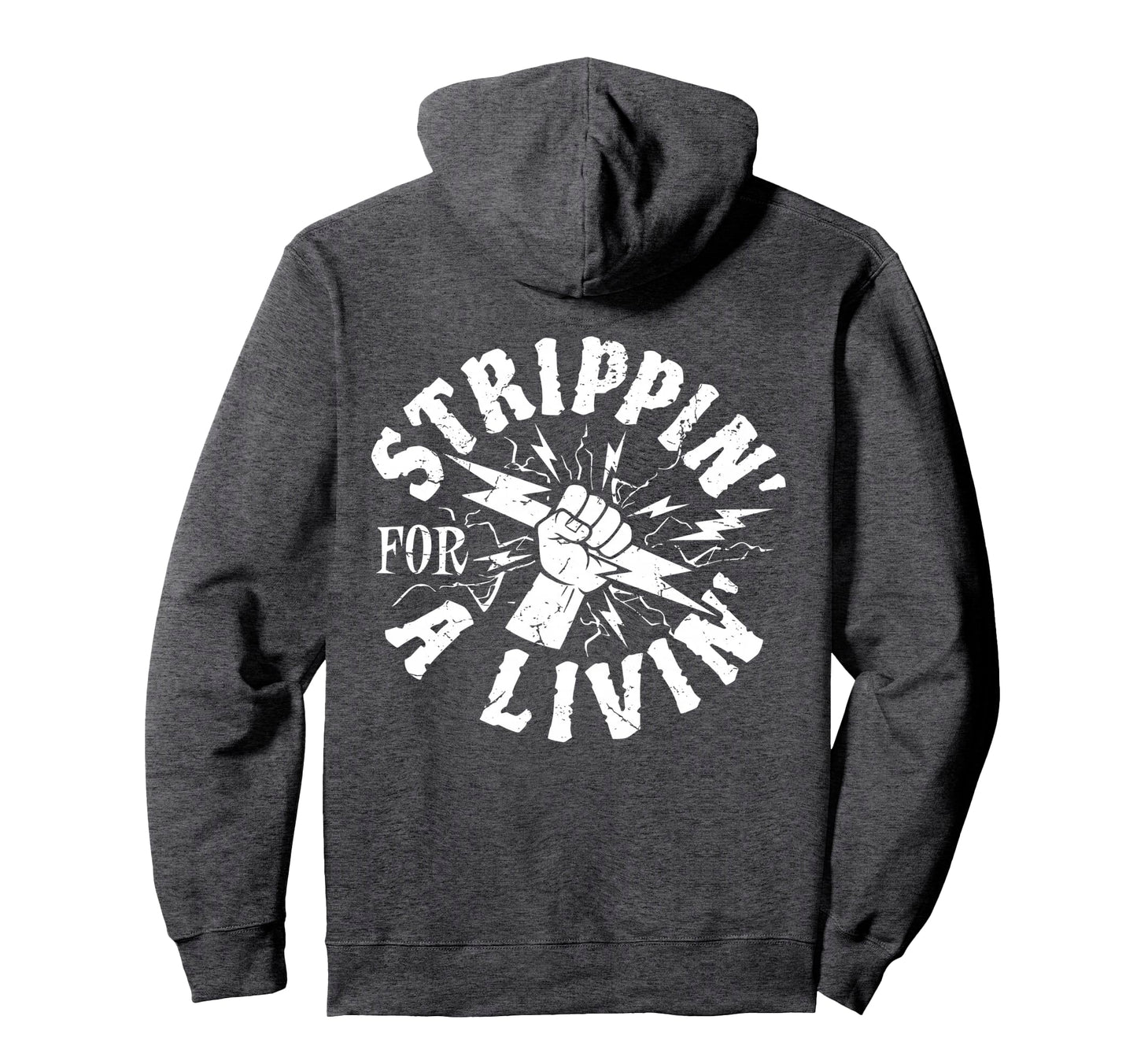 Stripping Living Electrical Hoodie - Streetwear Style for Adults - T-Shirt, Sweatshirt, Hoodie