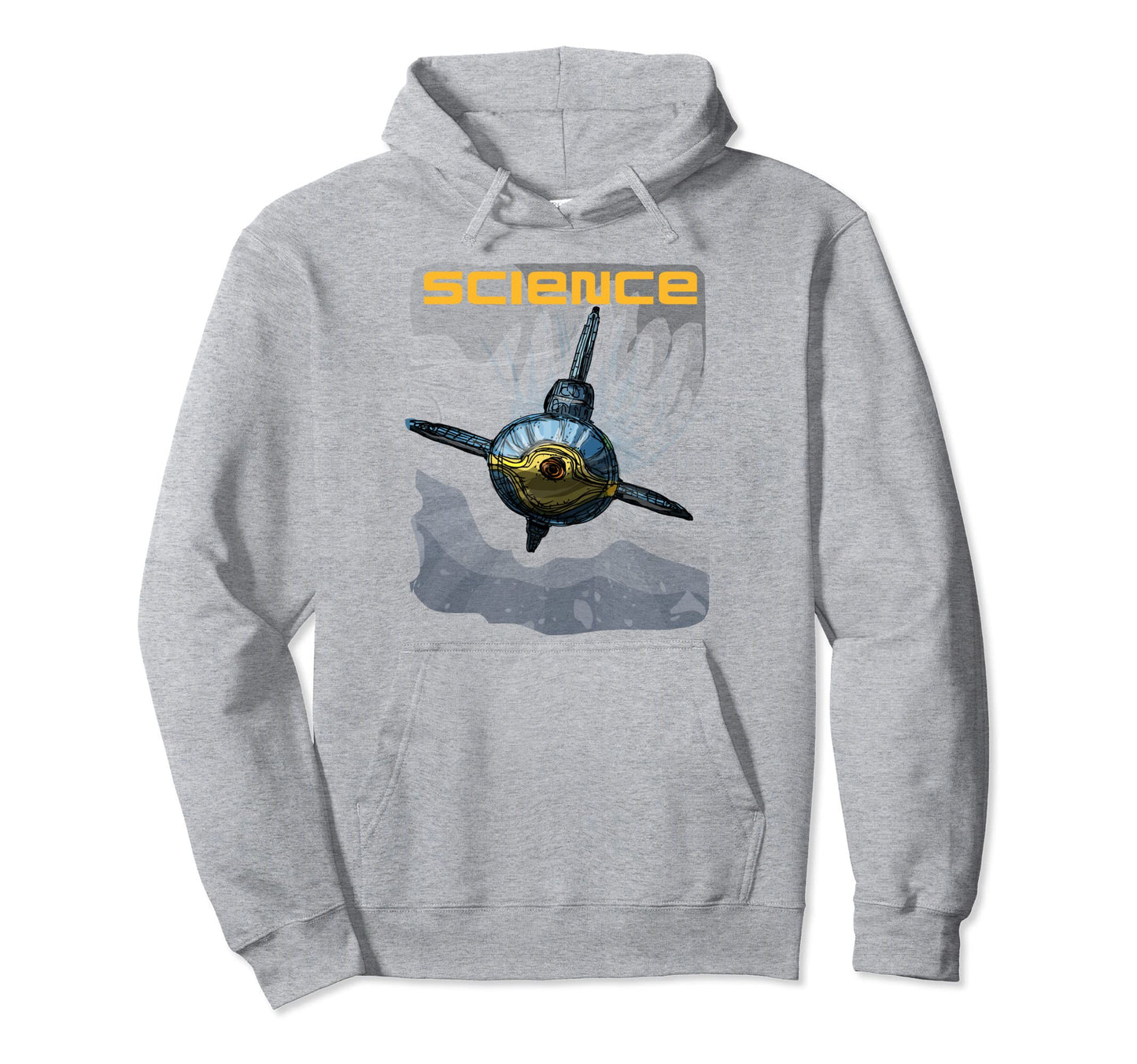 Science Submarine Depths Ocean Hoodie - Graphic Print Unisex - T-Shirt, Sweatshirt, Hoodie