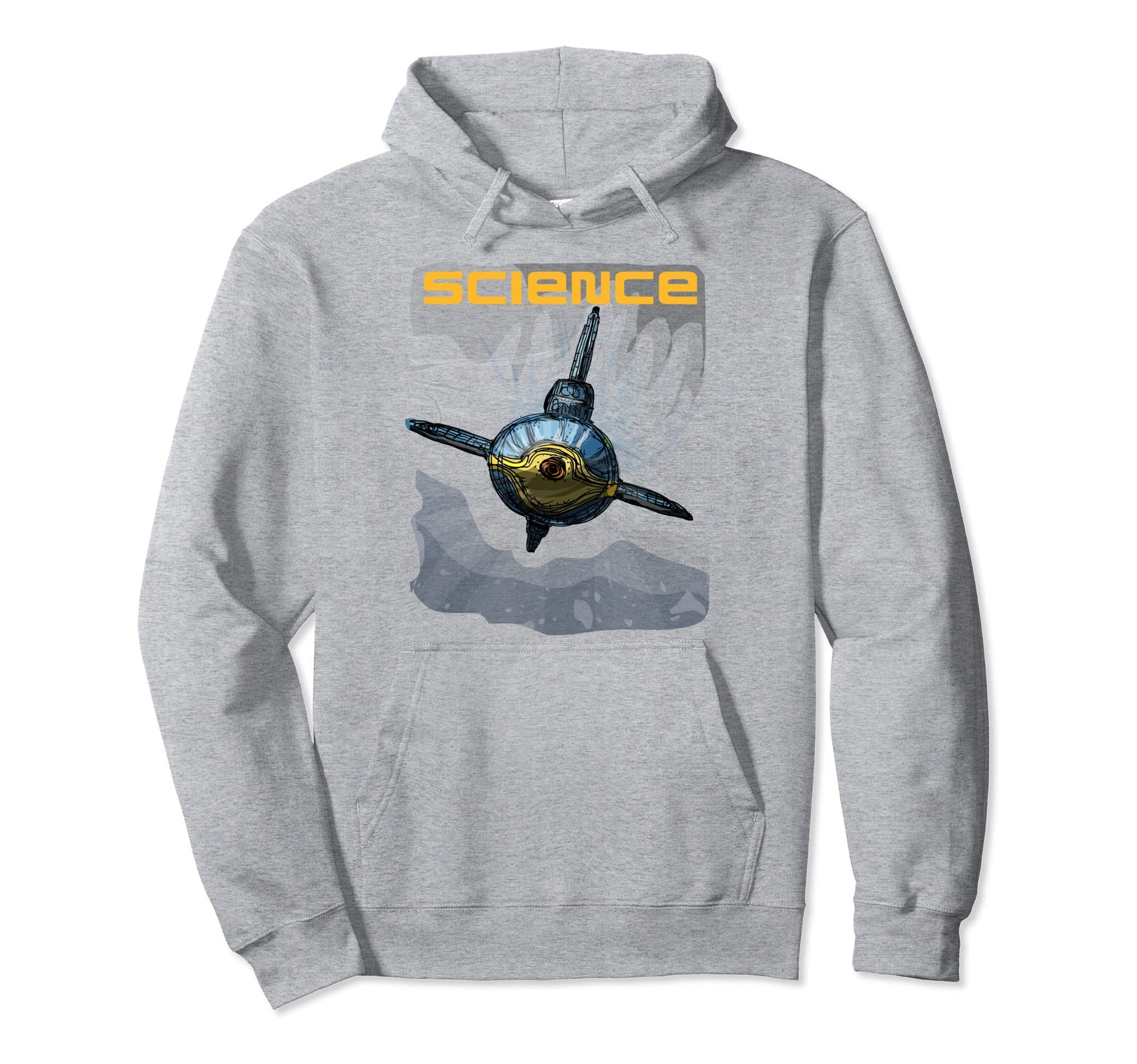 Science Submarine Depths Ocean Hoodie - Graphic Print Unisex - T-Shirt, Sweatshirt, Hoodie