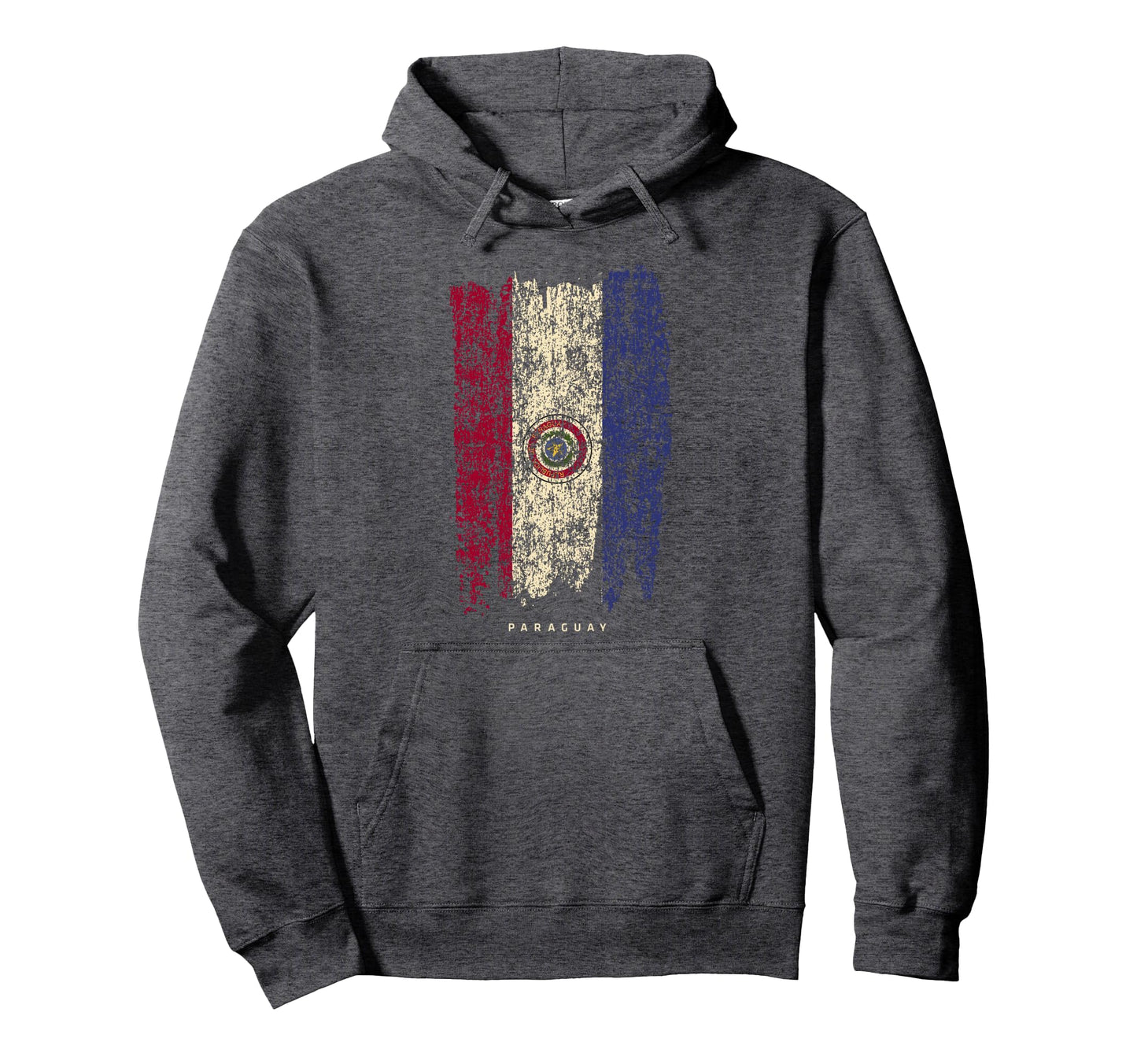 Paraguay Flag Paraguayan Flag Hoodie - Minimalist Print for Adults - T-Shirt, Sweatshirt, Hoodie
