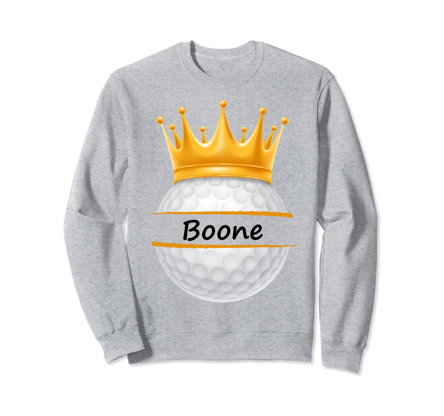 Novelty Golf Personalized Name Boone Sweatshirt - Novelty Apparel Unisex - T-Shirt, Sweatshirt, Hoodie