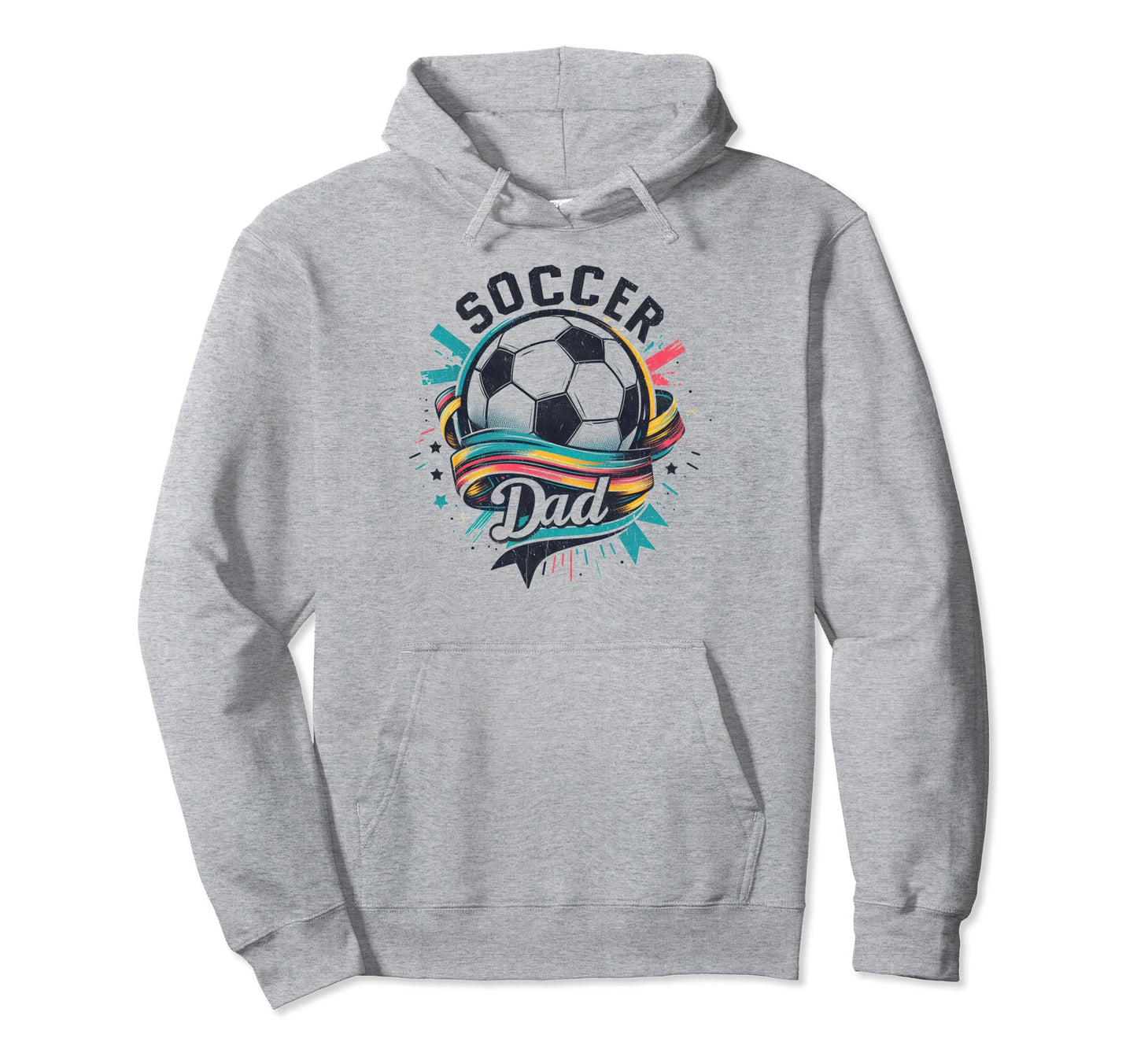 Soccer Dad Family Matching Dad Fathers Day Hoodie - Streetwear Style Unisex - T-Shirt, Sweatshirt, Hoodie