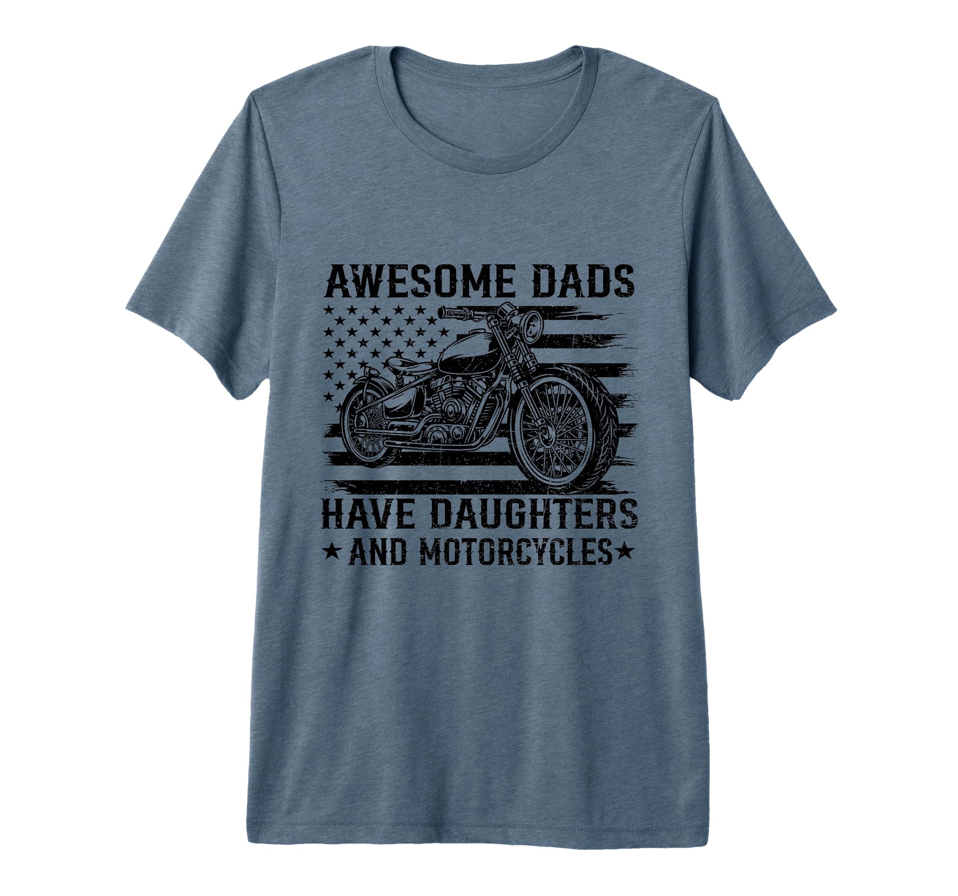 Mens Awesome Dads Have Daughters And T-Shirt - Graphic Print for Adults - T-Shirt, Sweatshirt, Hoodie