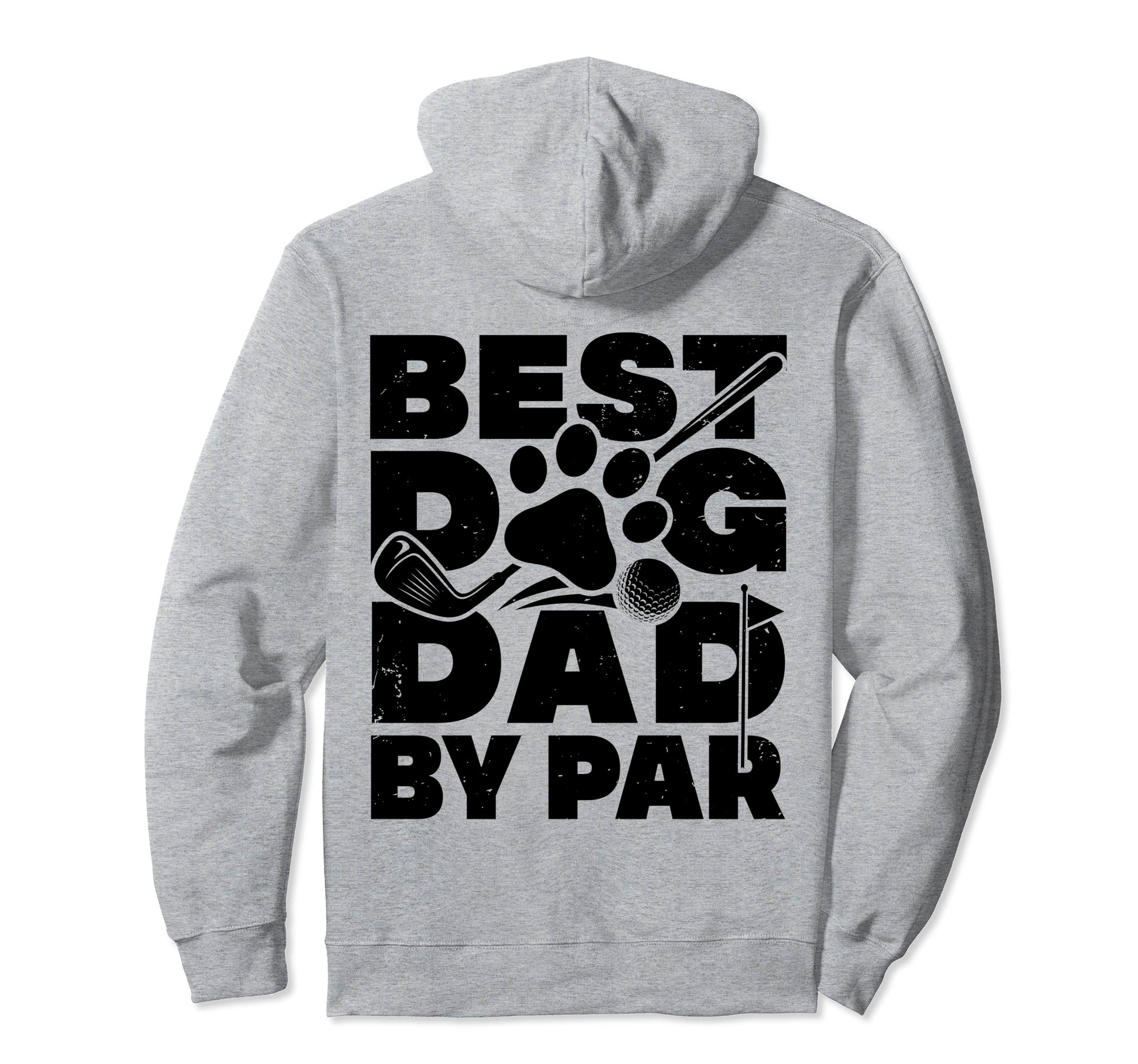 Best Dog Dad Par Golf Player Golfer Hoodie - Streetwear Style for Adults - T-Shirt, Sweatshirt, Hoodie