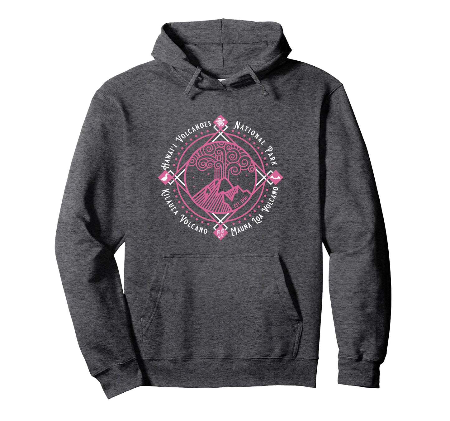 Hawaii Volcanoes National Park Hoodie - Casual Everyday Wear for Adults - T-Shirt, Sweatshirt, Hoodie