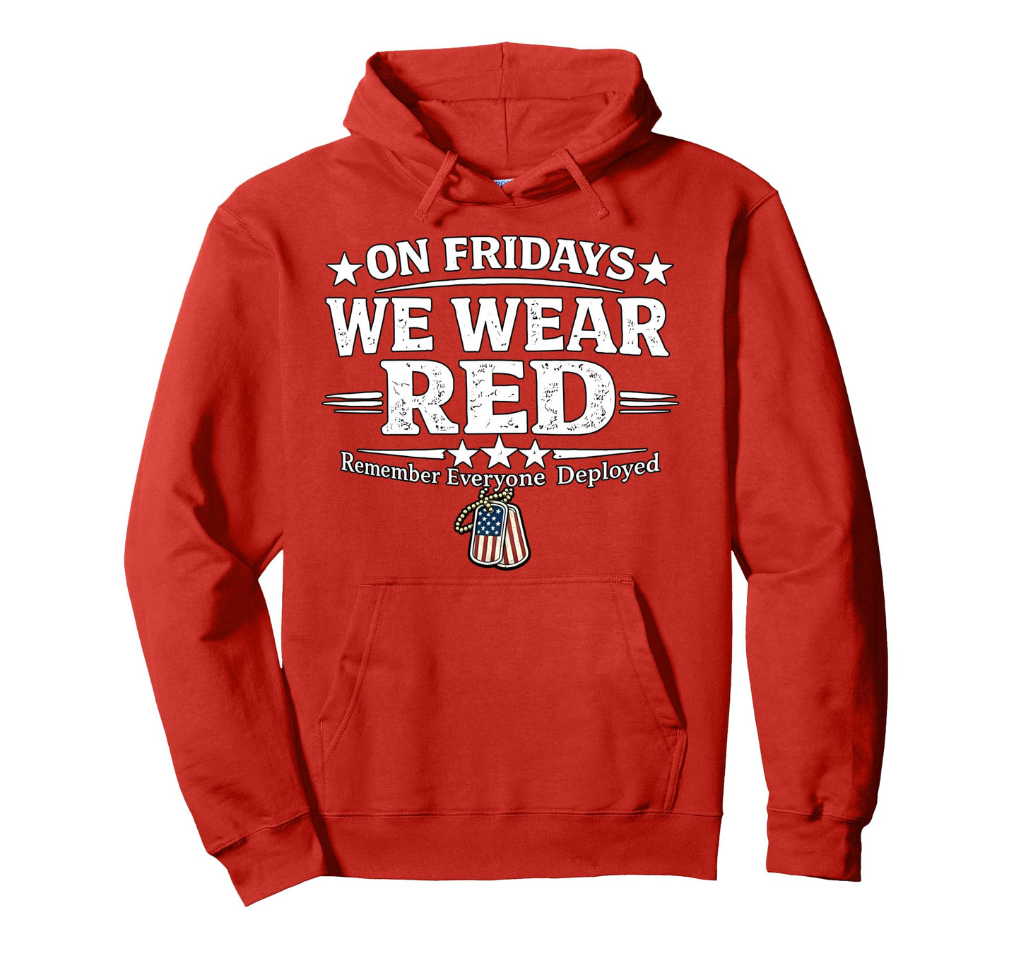 Friday We Wear Red Remember Everyone Hoodie - Trendy Graphic for Adults - T-Shirt, Sweatshirt, Hoodie