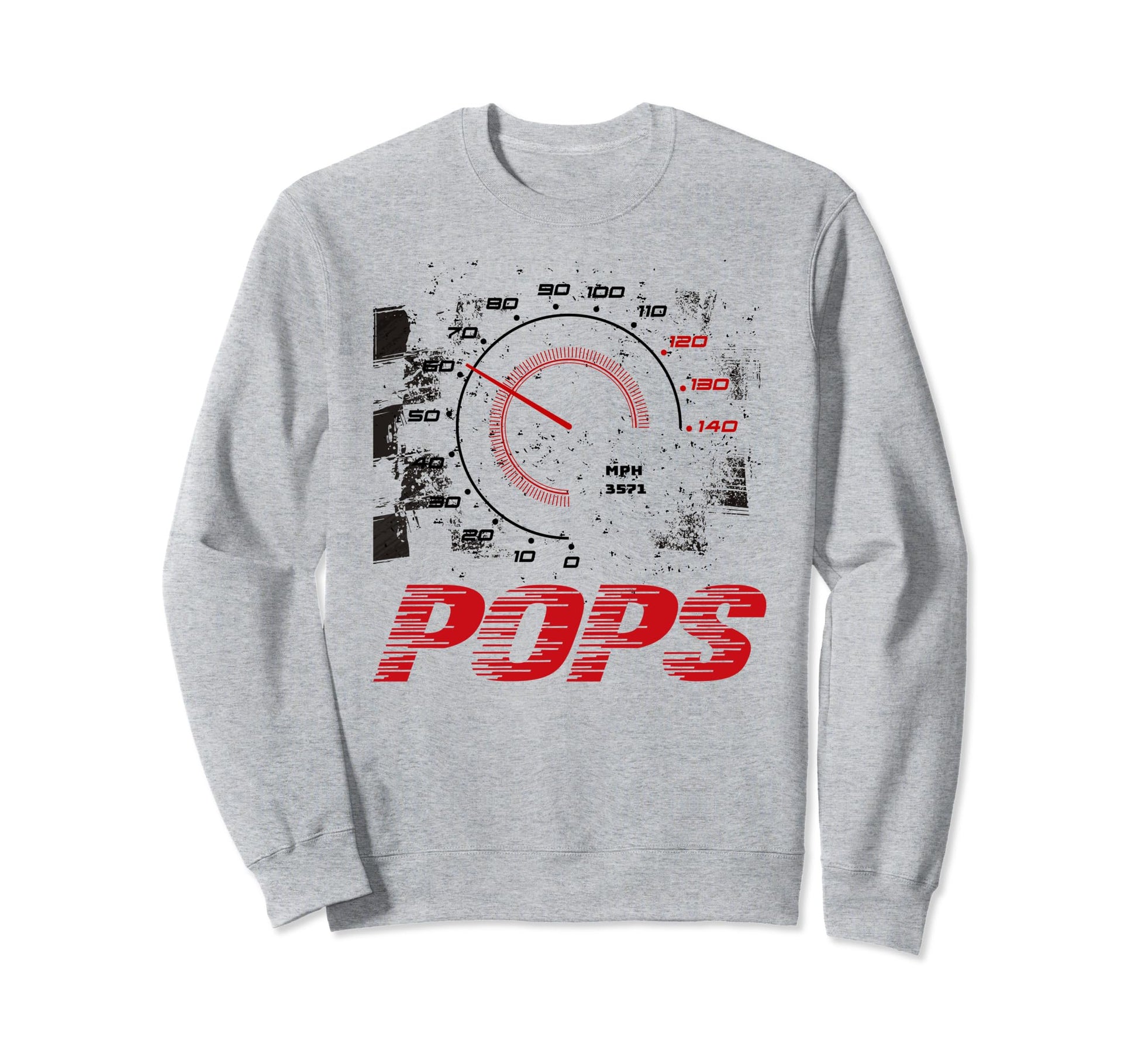 Pops Racer Race Car Track Sweatshirt - Casual Everyday Wear for Adults - T-Shirt, Sweatshirt, Hoodie