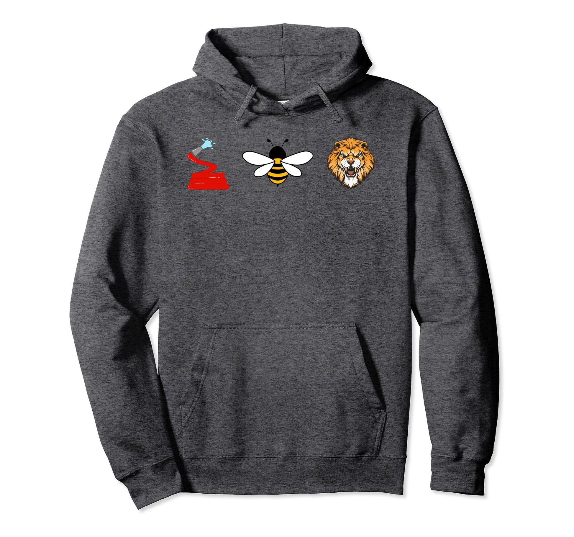 Hoes Bee Lion Funny Dad Husband Son Hoodie - Streetwear Style for Adults - T-Shirt, Sweatshirt, Hoodie